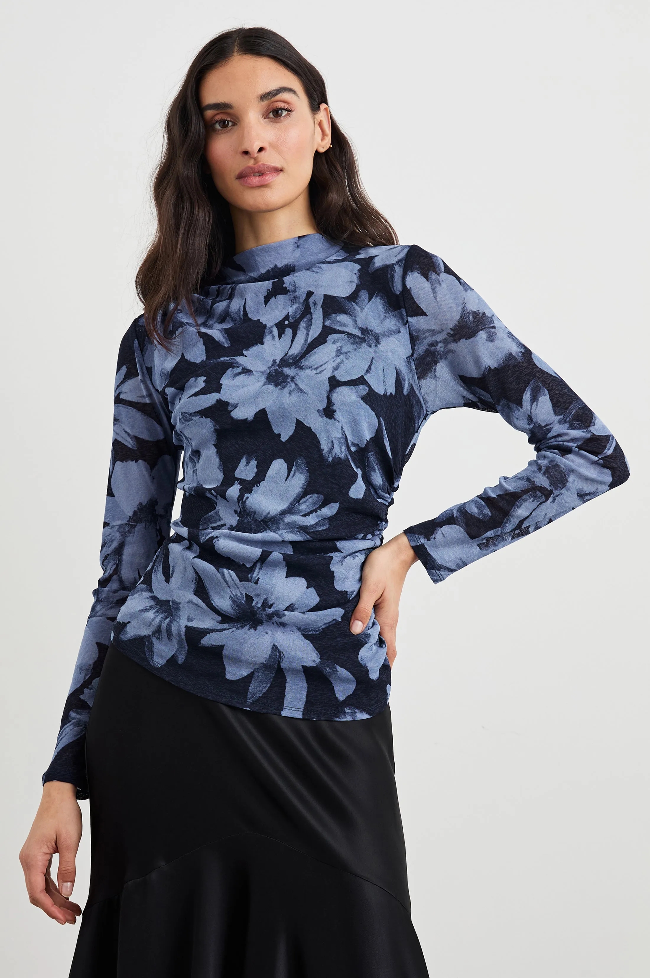 JOELLE TOP - MIDNIGHT LILY Rails