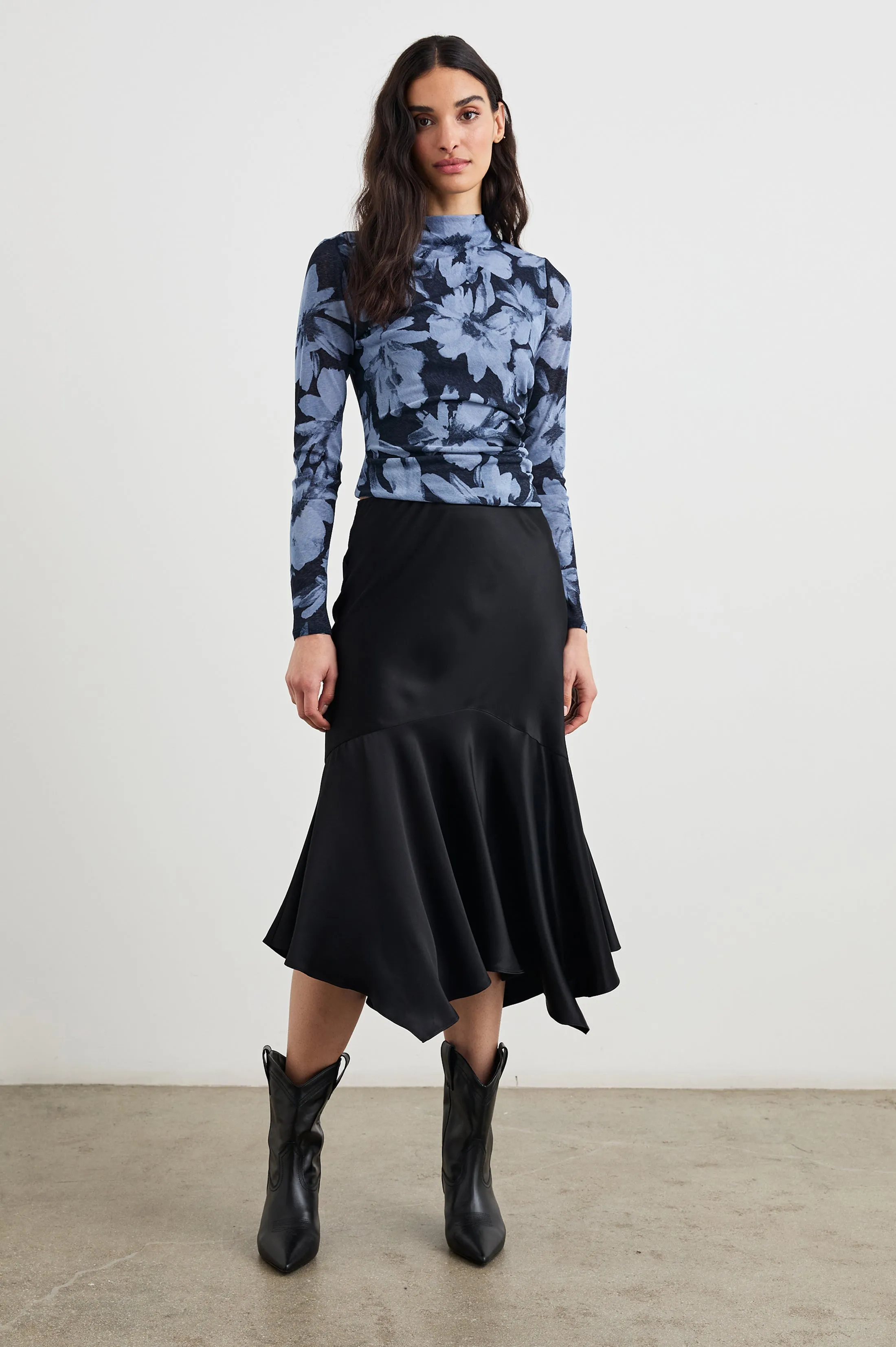 JOELLE TOP - MIDNIGHT LILY Rails