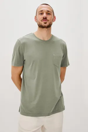 JOHNNY T-SHIRT - OLIVE Rails