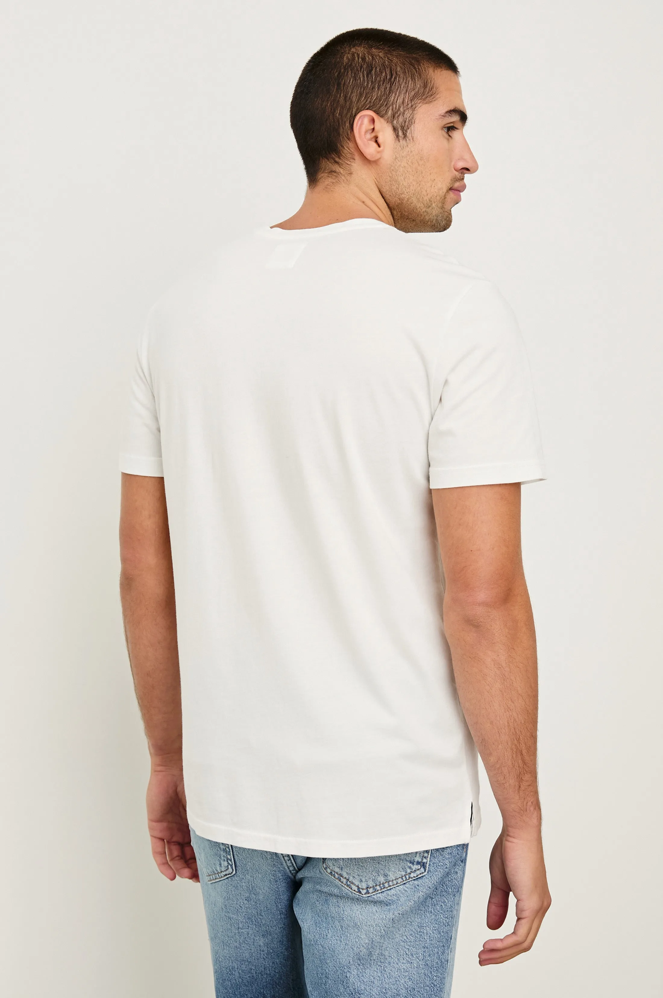 JOHNNY T-SHIRT - WHITE Rails