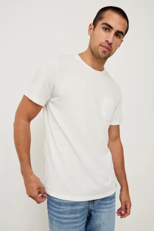 JOHNNY T-SHIRT - WHITE Rails