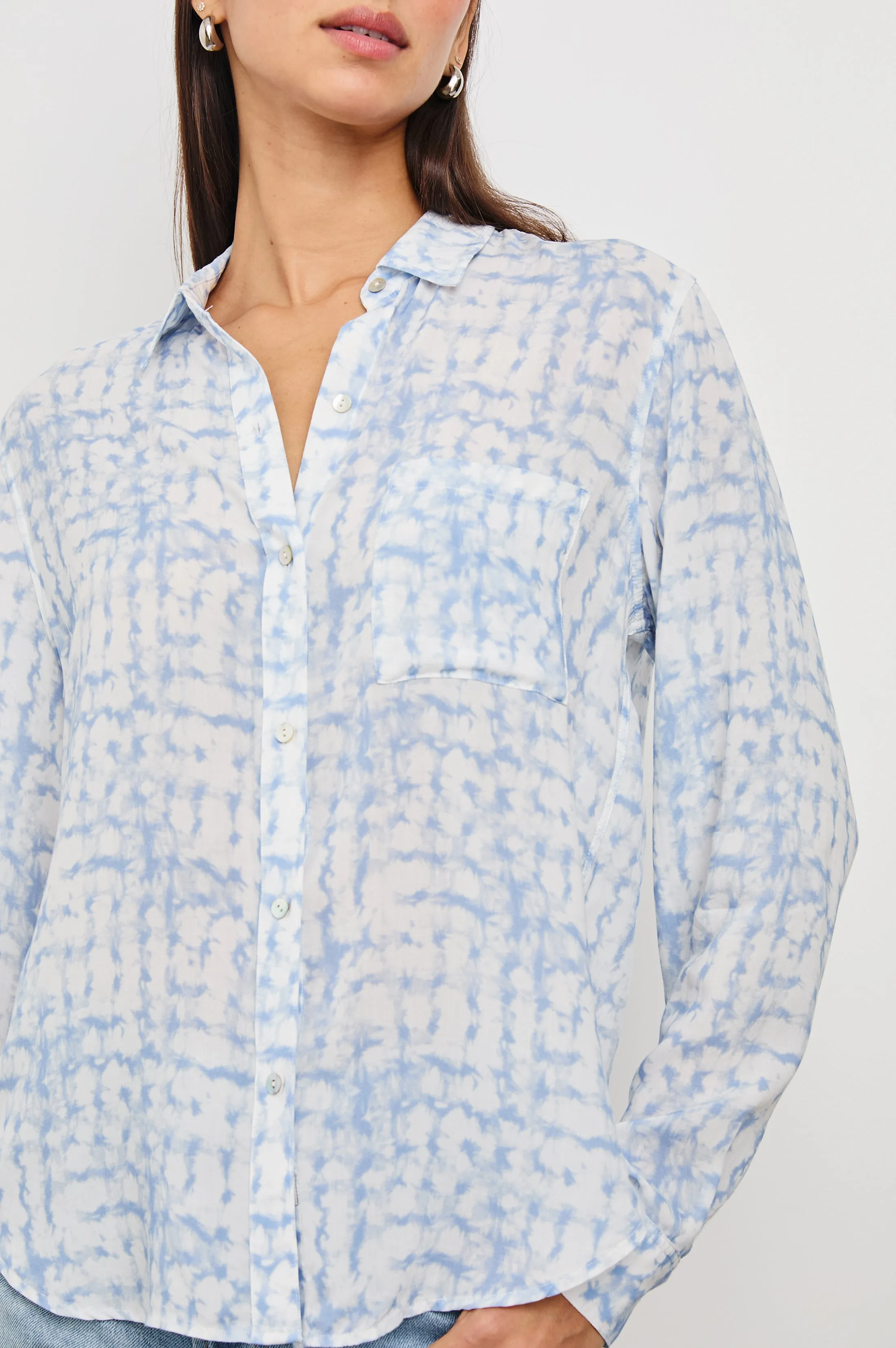 JOSEPHINE SHIRT - DIFFUSED PLAID Rails