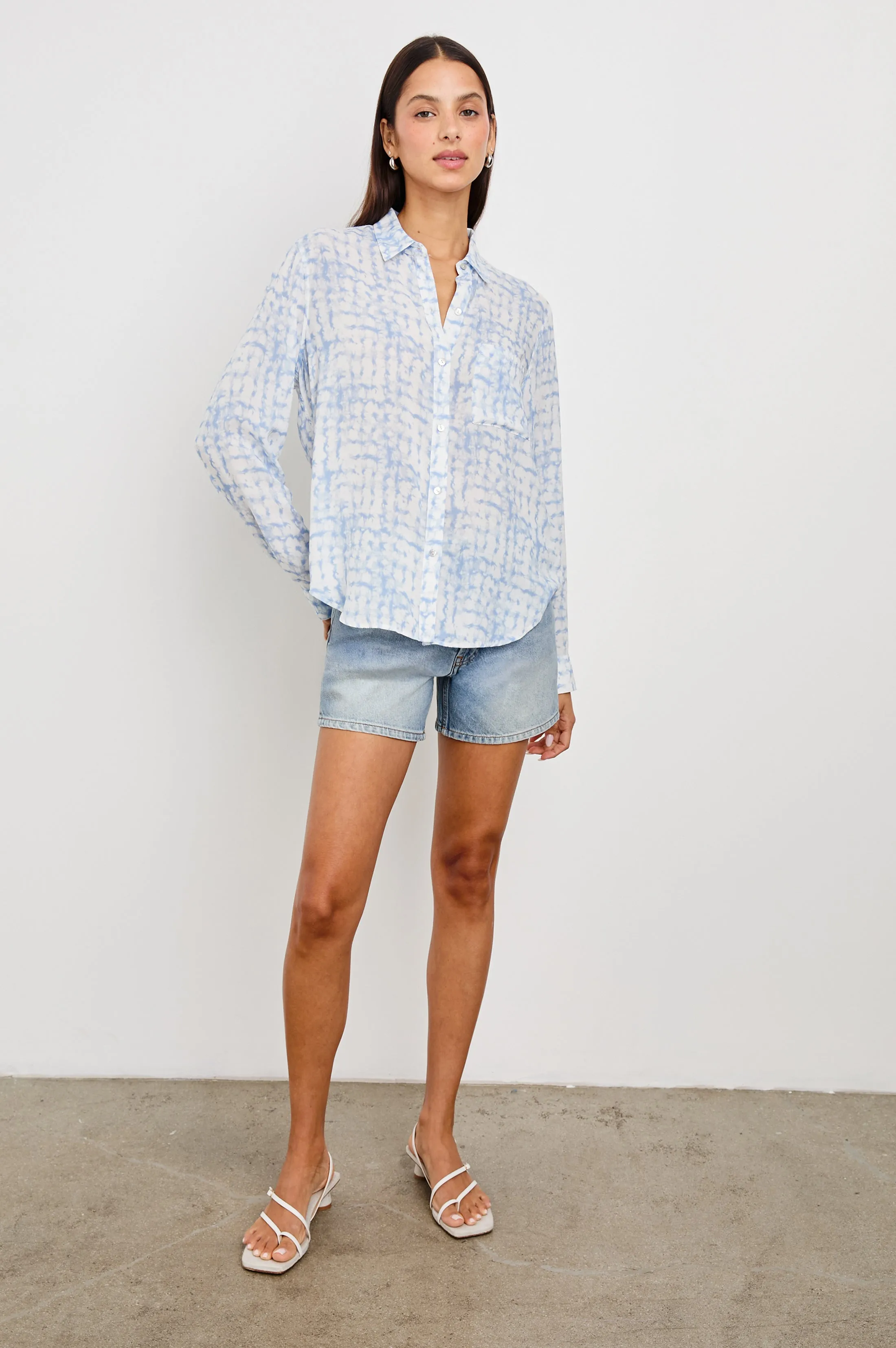 JOSEPHINE SHIRT - DIFFUSED PLAID Rails