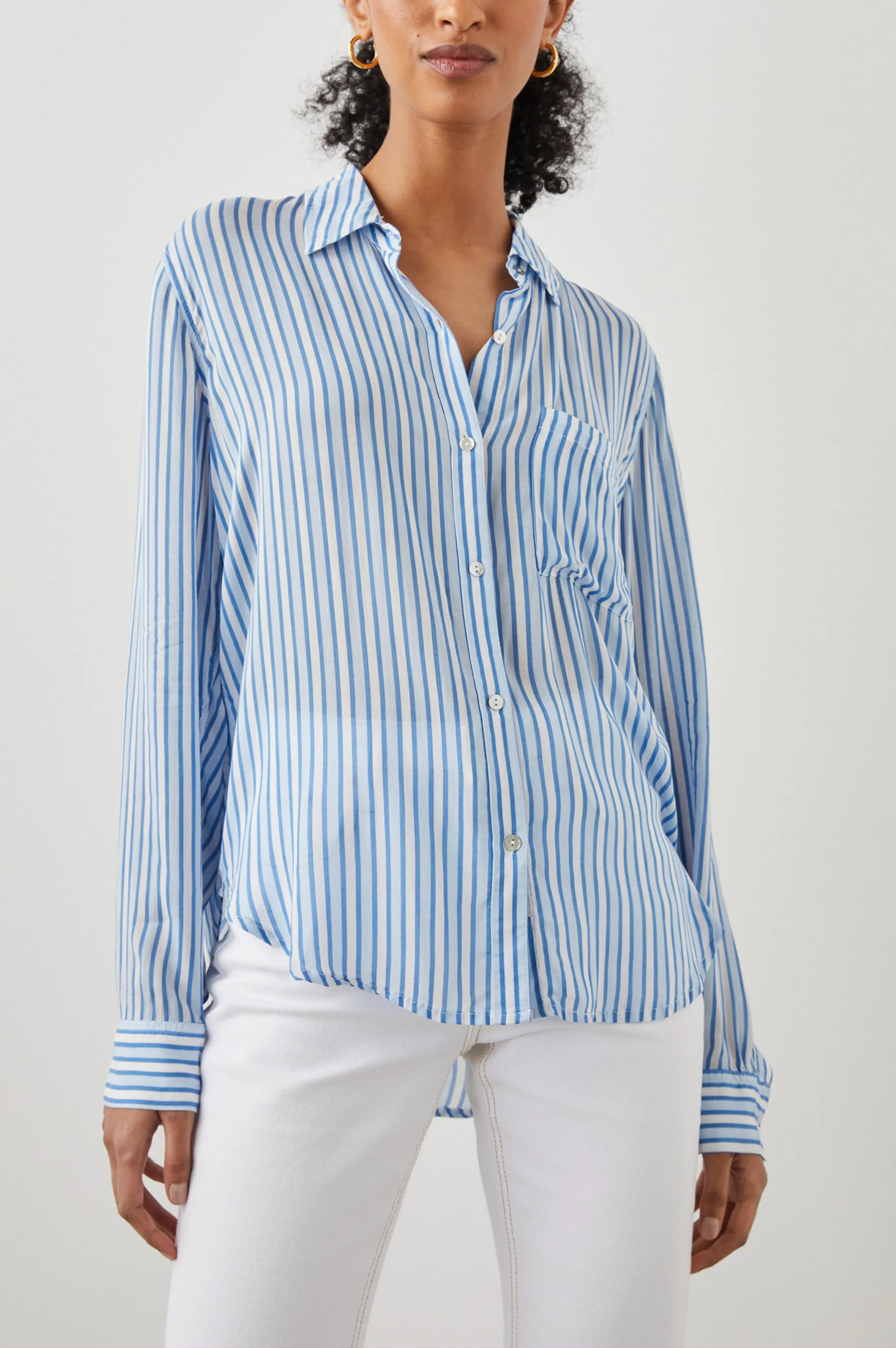JOSEPHINE SHIRT - MAR STRIPE Rails