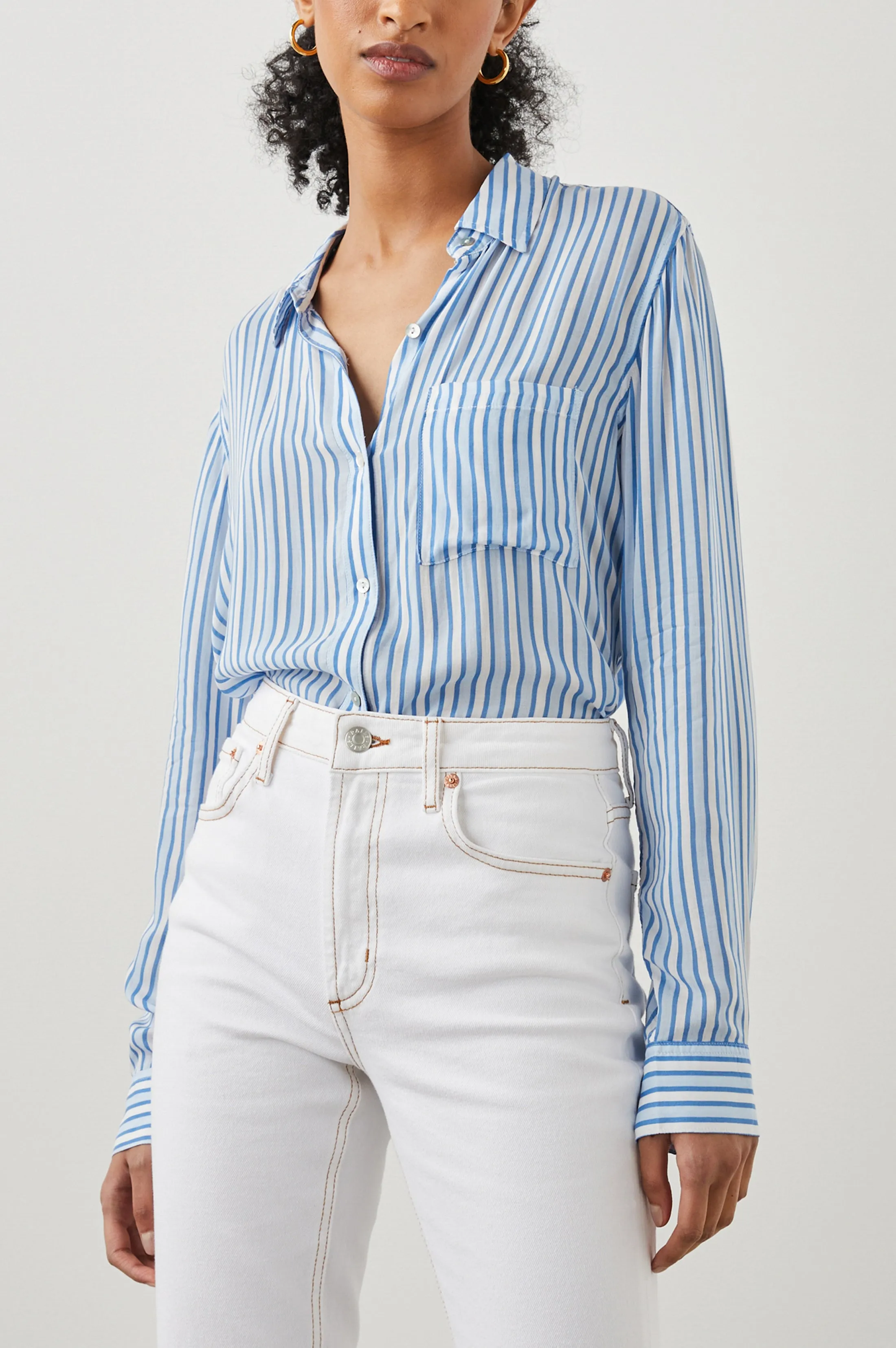 JOSEPHINE SHIRT - MAR STRIPE Rails