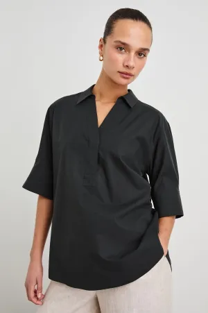 JUDA TOP - BLACK Rails