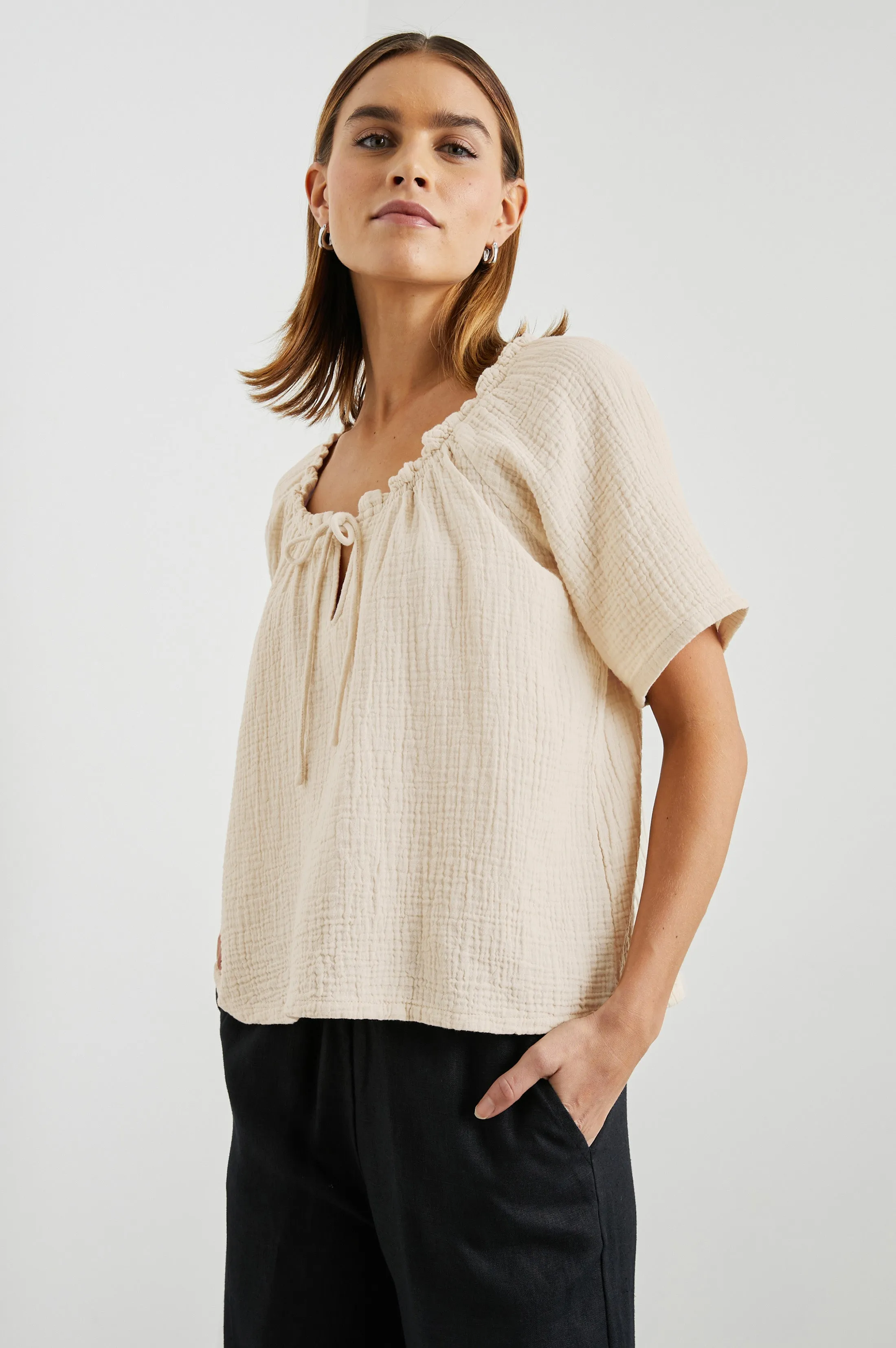 JUDITH TOP - FLAX Rails