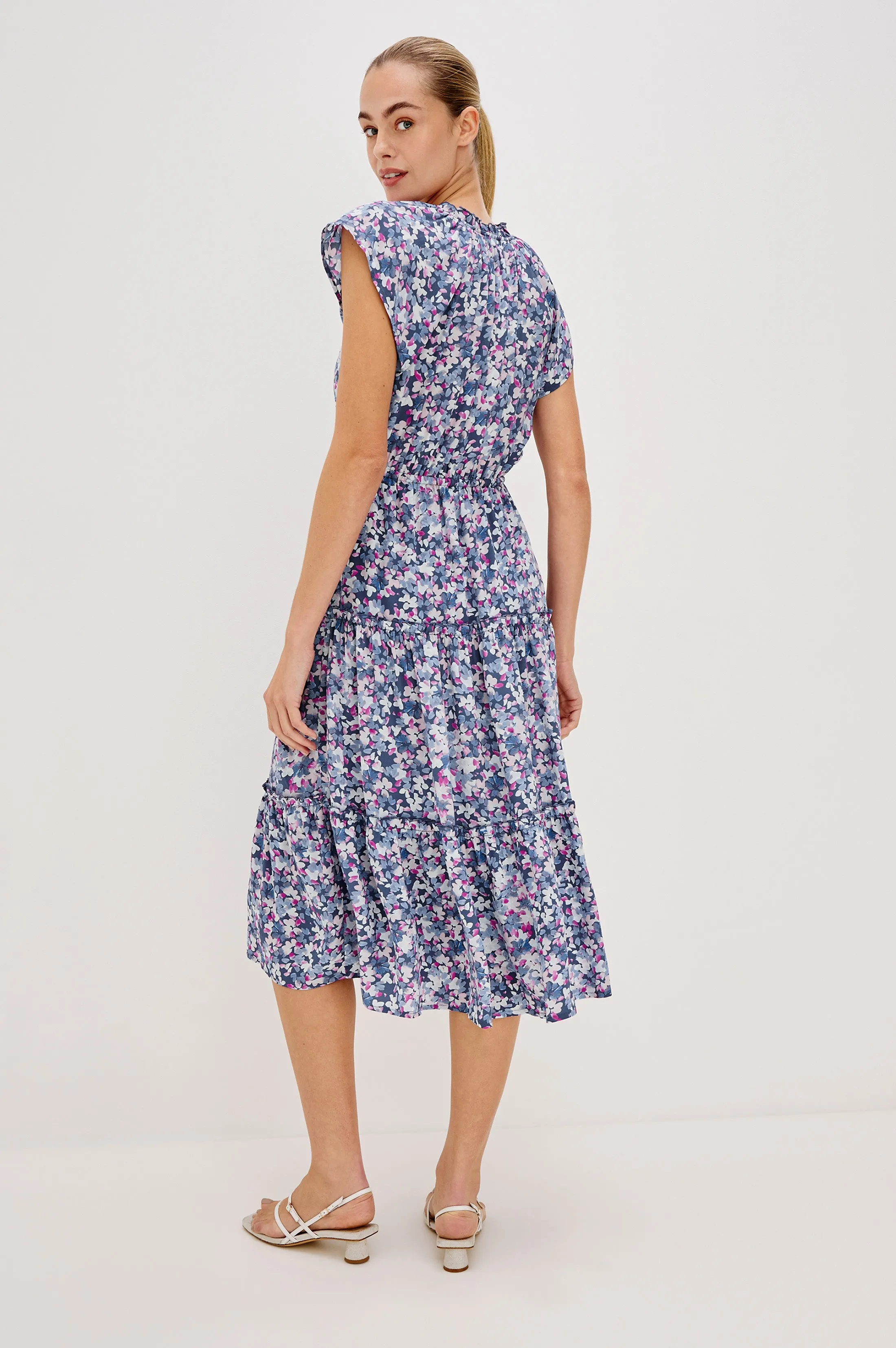 JUNI DRESS - BLUE BLOSSOM Rails