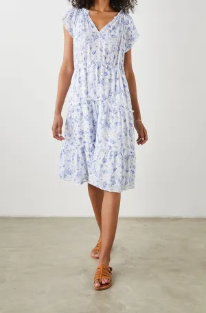 JUNI DRESS - BLUE BLOSSOMS Rails