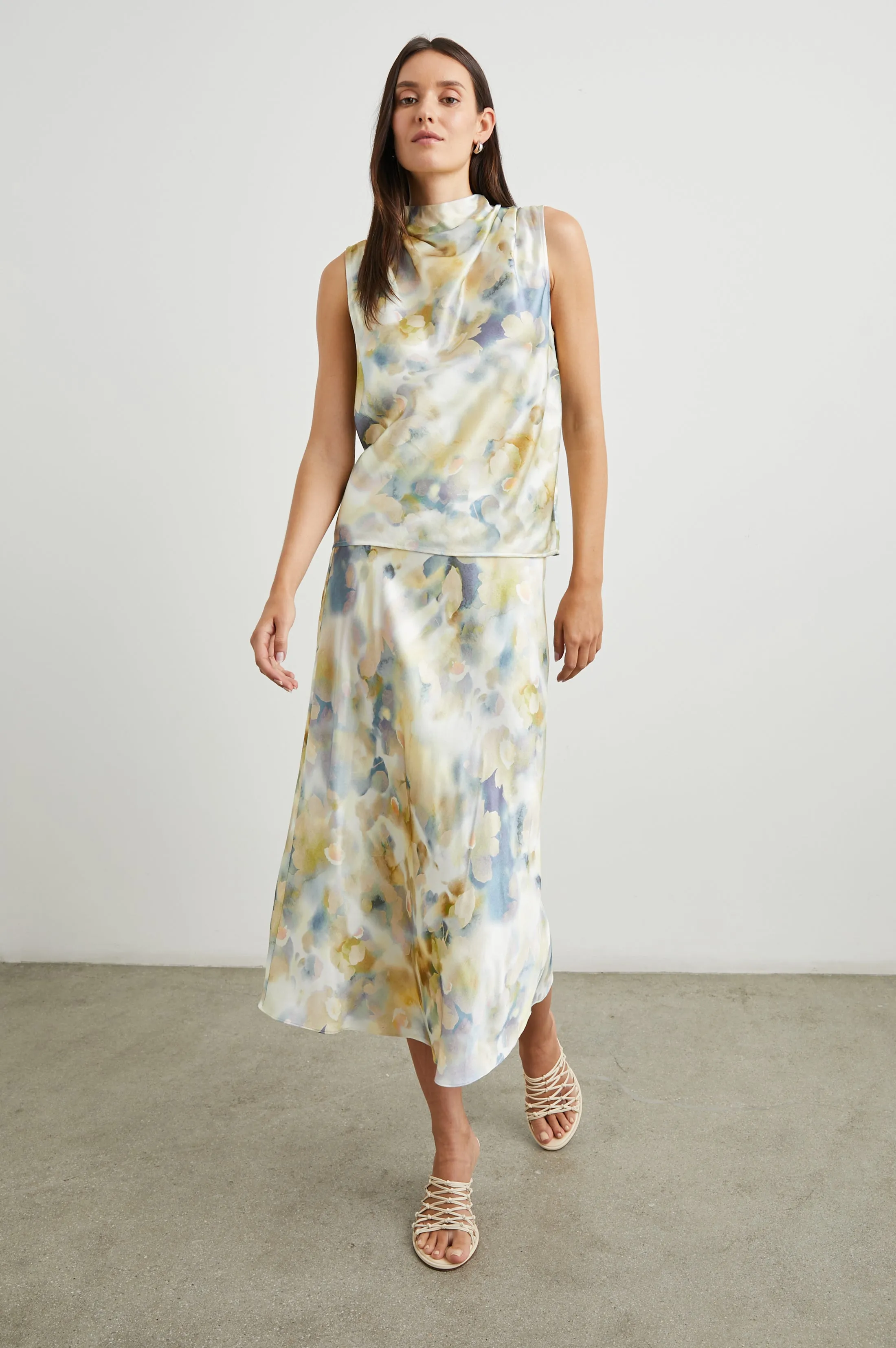 KALEEN TOP - DIFFUSED BLOSSOM Rails