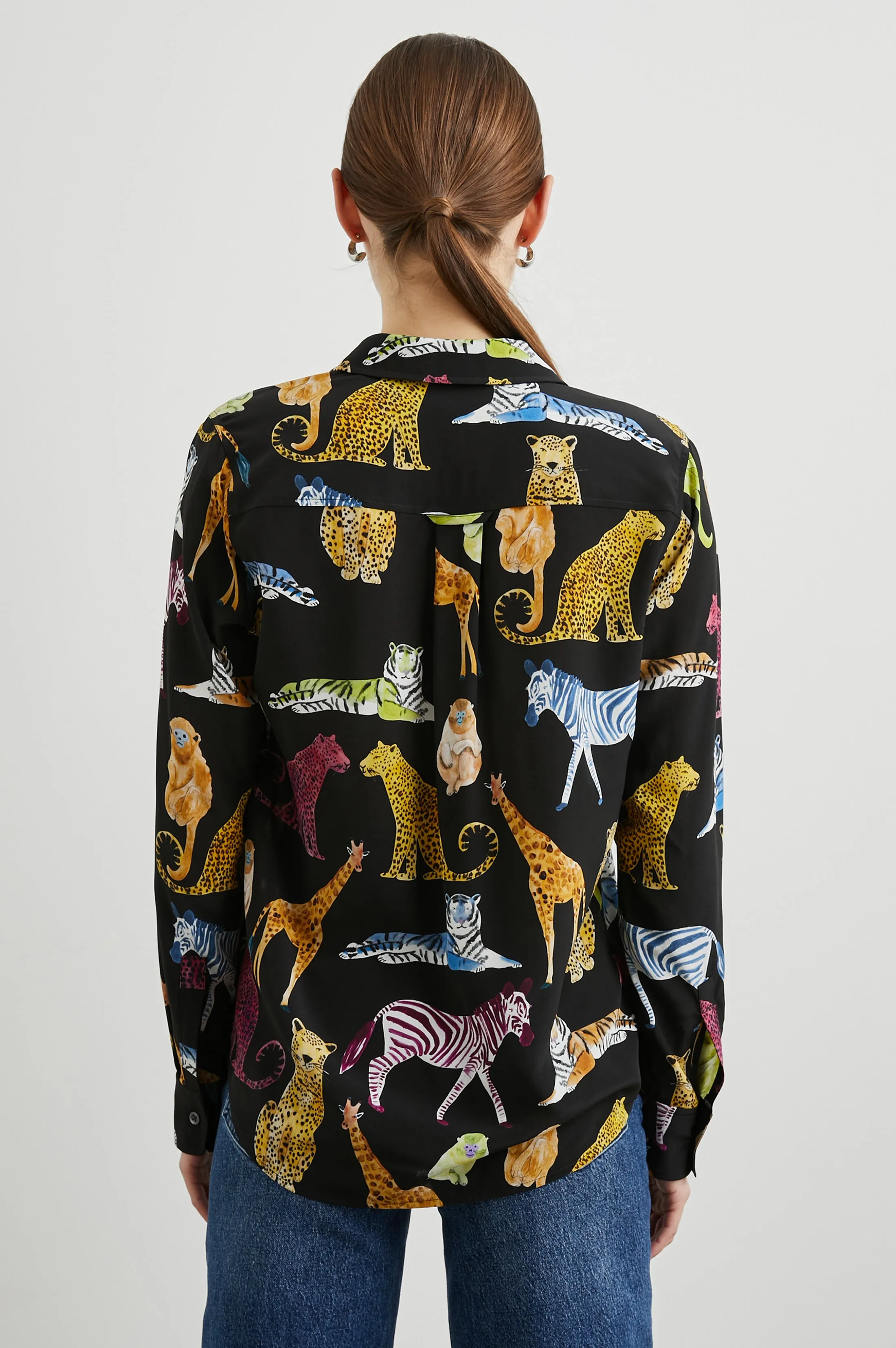 KATE SHIRT - ILLUSTRATED ANIMALS Rails
