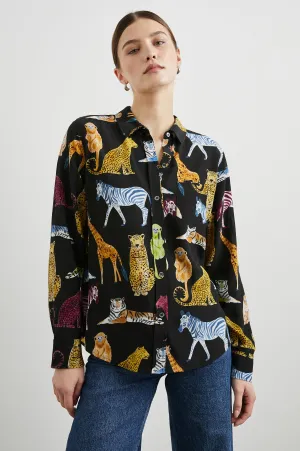 KATE SHIRT - ILLUSTRATED ANIMALS Rails