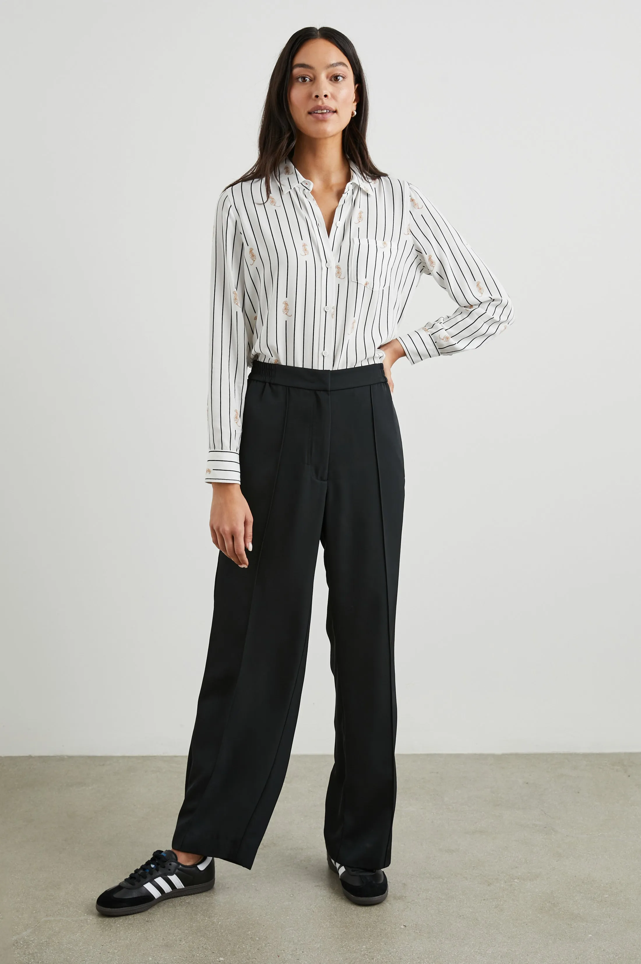 KATHRYN SHIRT - STRIPED TIGERS Rails