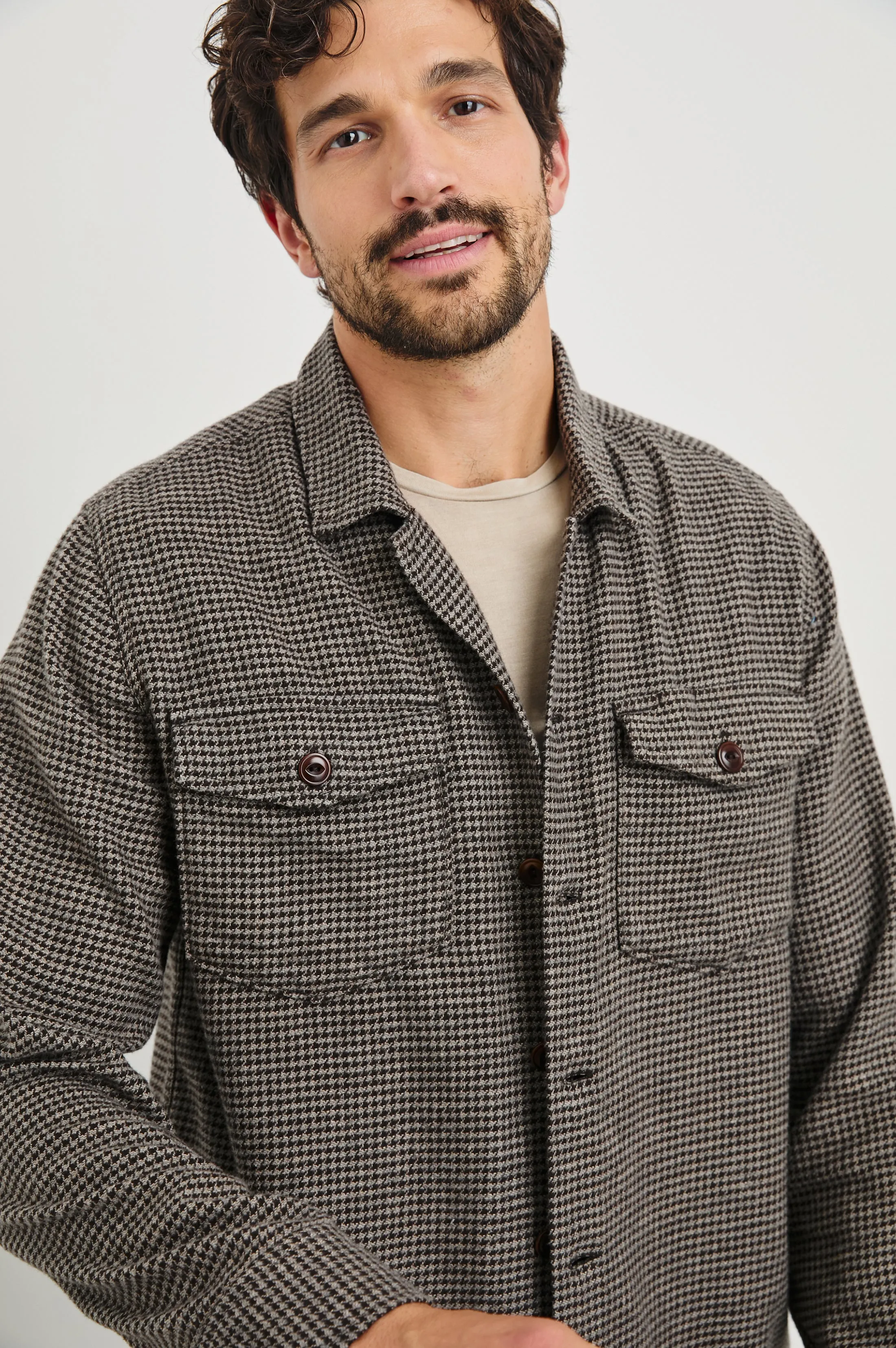 KEROUAC SHIRT JACKET - MIRE Rails