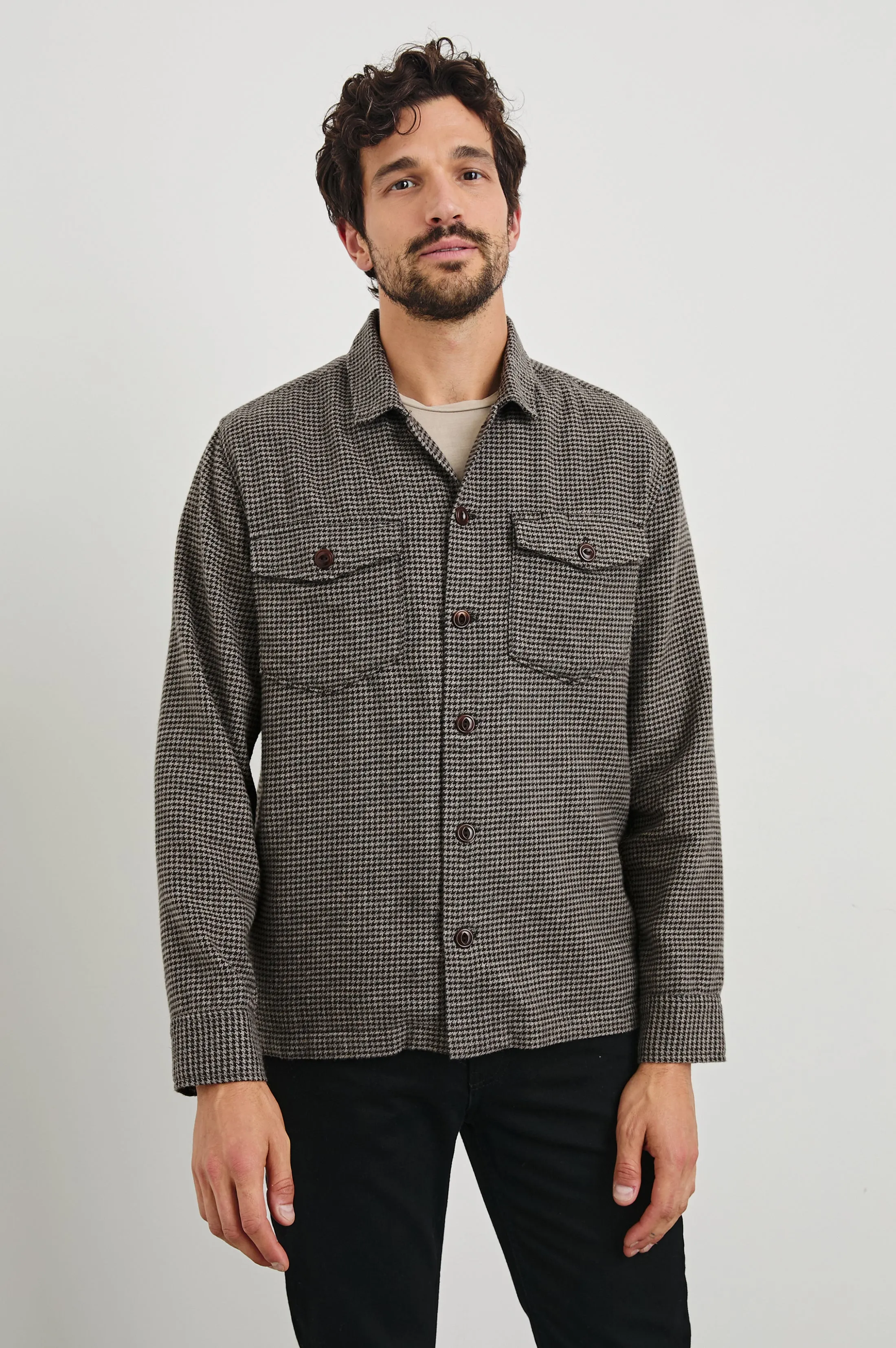 KEROUAC SHIRT JACKET - MIRE Rails