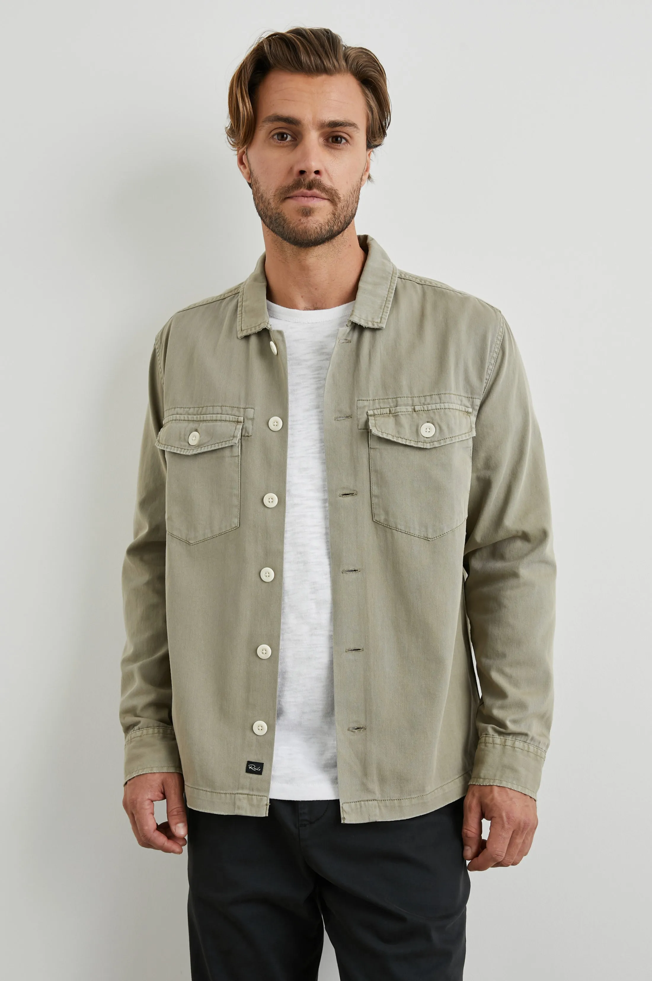 KEROUAC SHIRT JACKET - NATURAL Rails