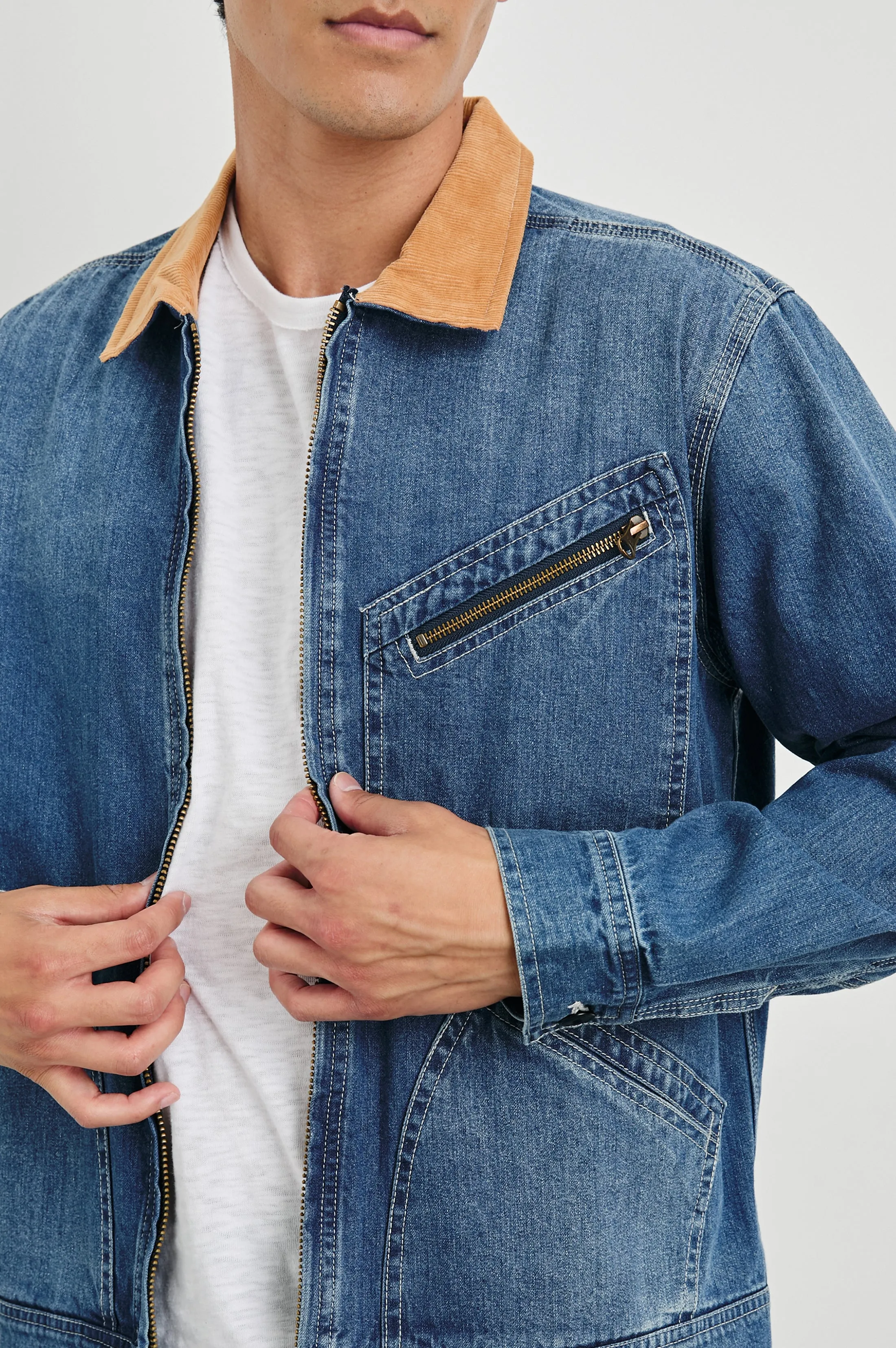 KETTER JACKET - INDIGO PATINA WASH Rails