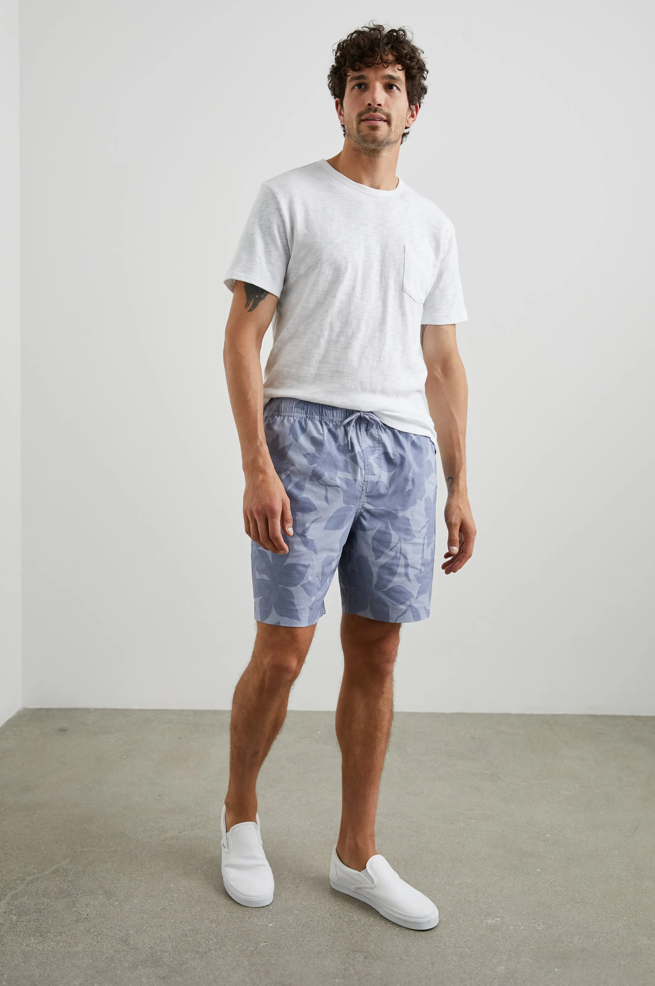 KIAN SWIM SHORT - GARDEN SANDS ORCHID Rails