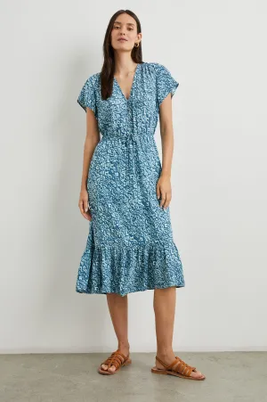 KIKI DRESS - BLUE HAVANA Rails