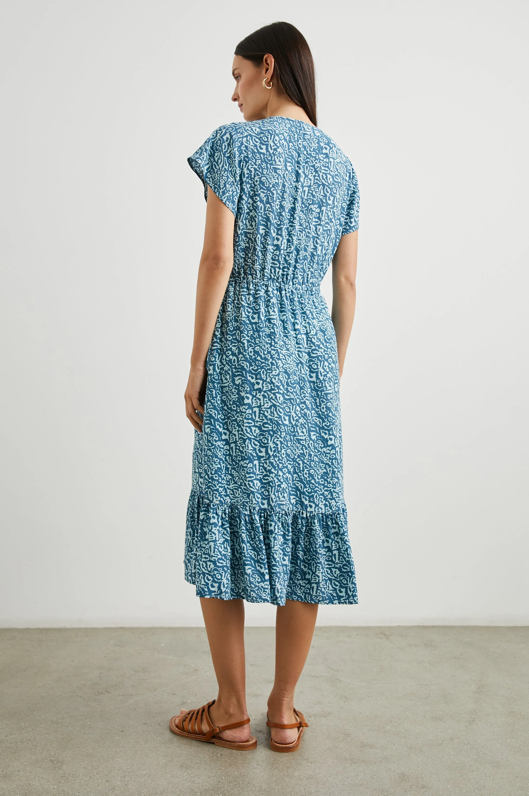 KIKI DRESS - BLUE HAVANA Rails