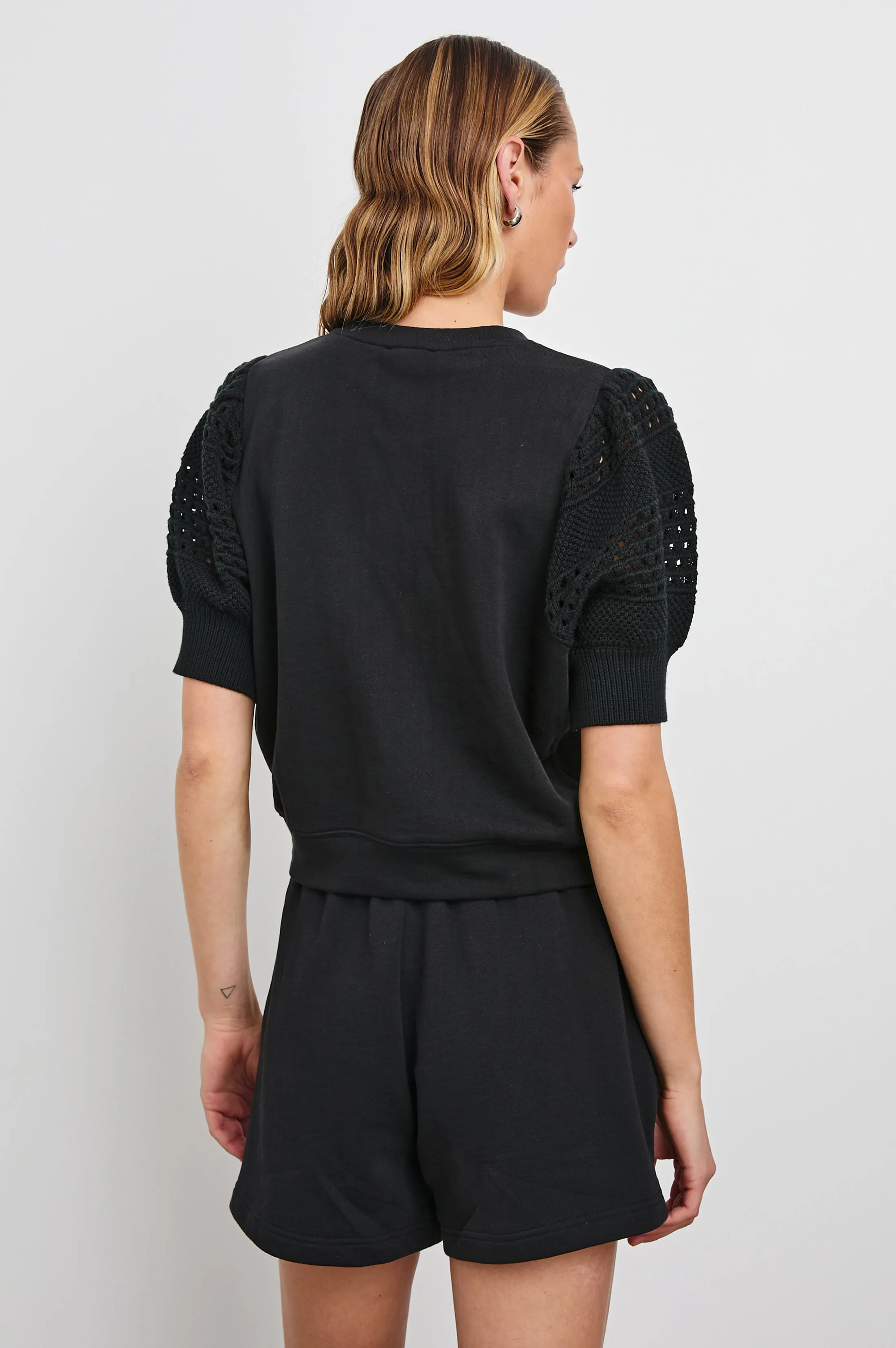 KIMBERLY SWEATSHIRT - BLACK Rails
