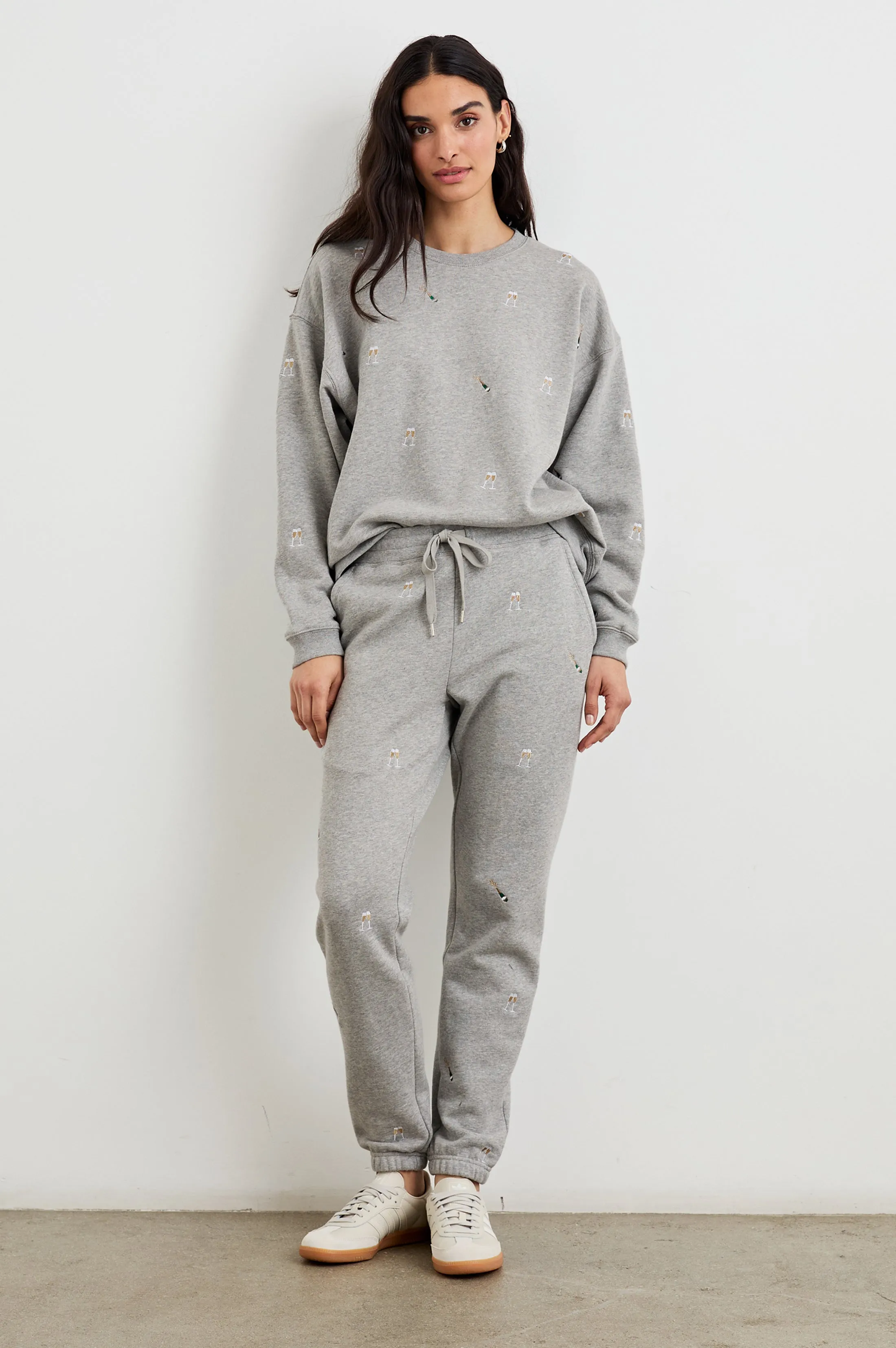 KINGSTON PANT - CHAMPAGNE EMBROIDERY Rails