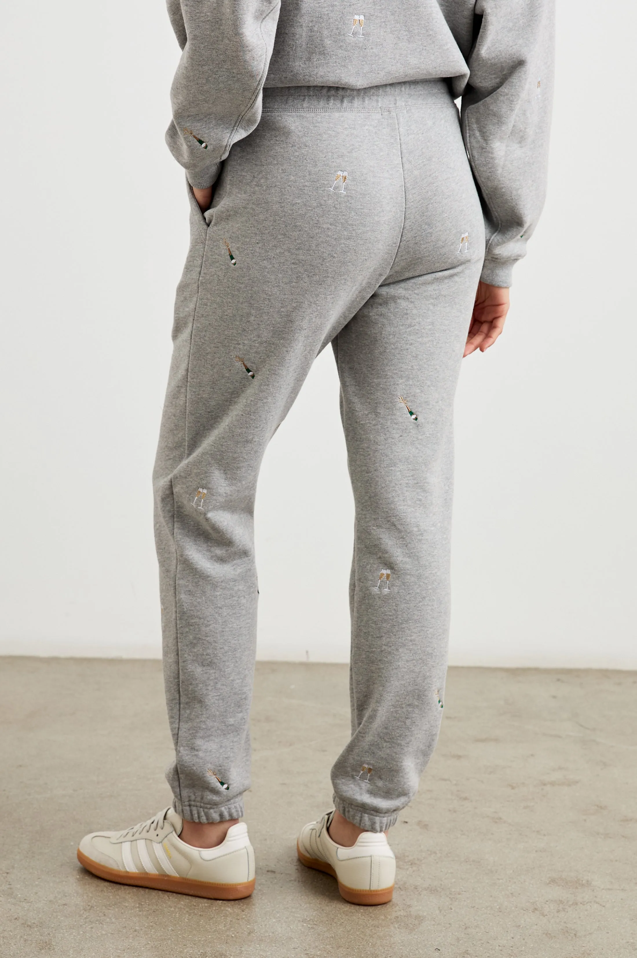 KINGSTON PANT - CHAMPAGNE EMBROIDERY Rails