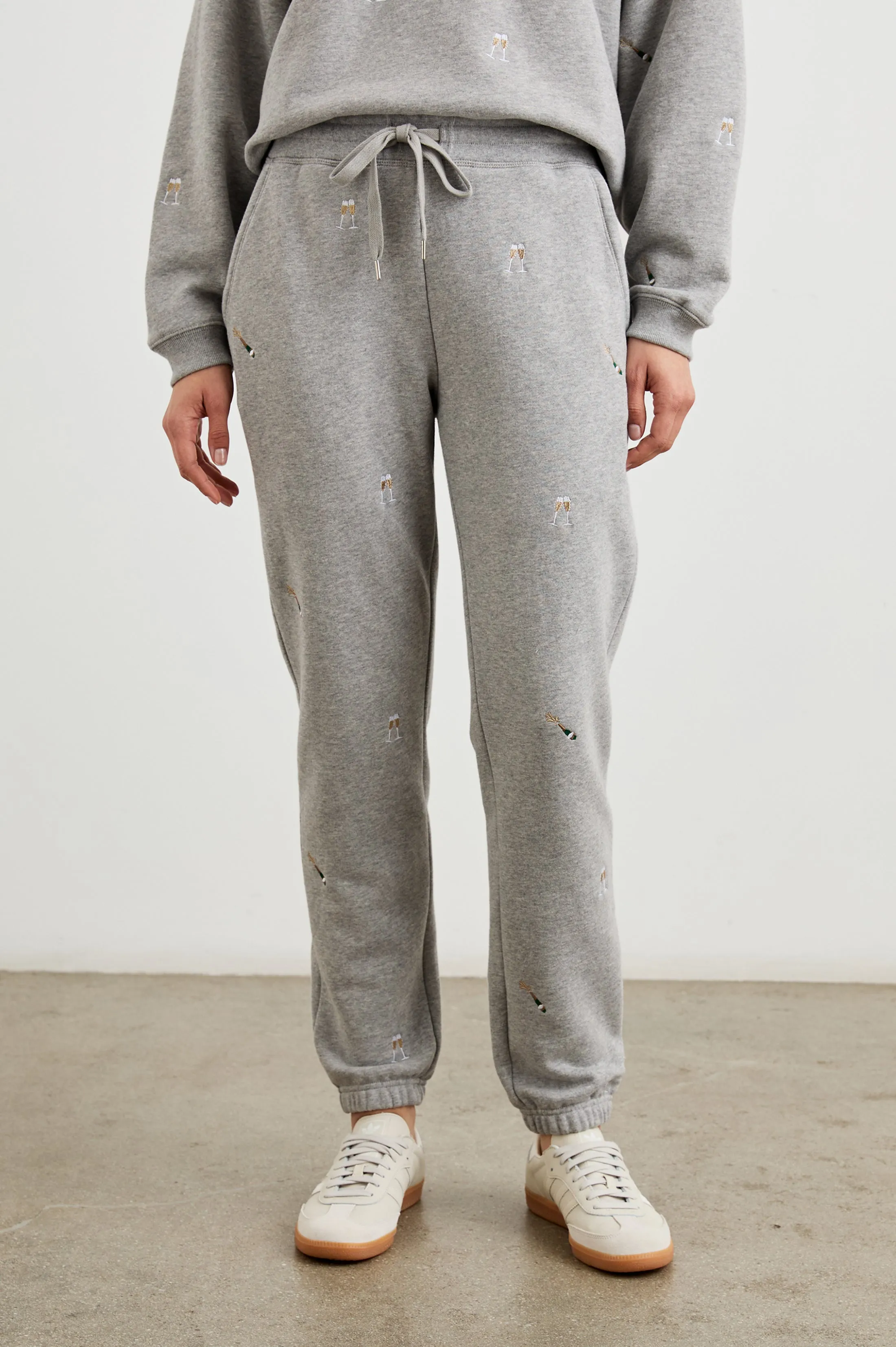 KINGSTON PANT - CHAMPAGNE EMBROIDERY Rails