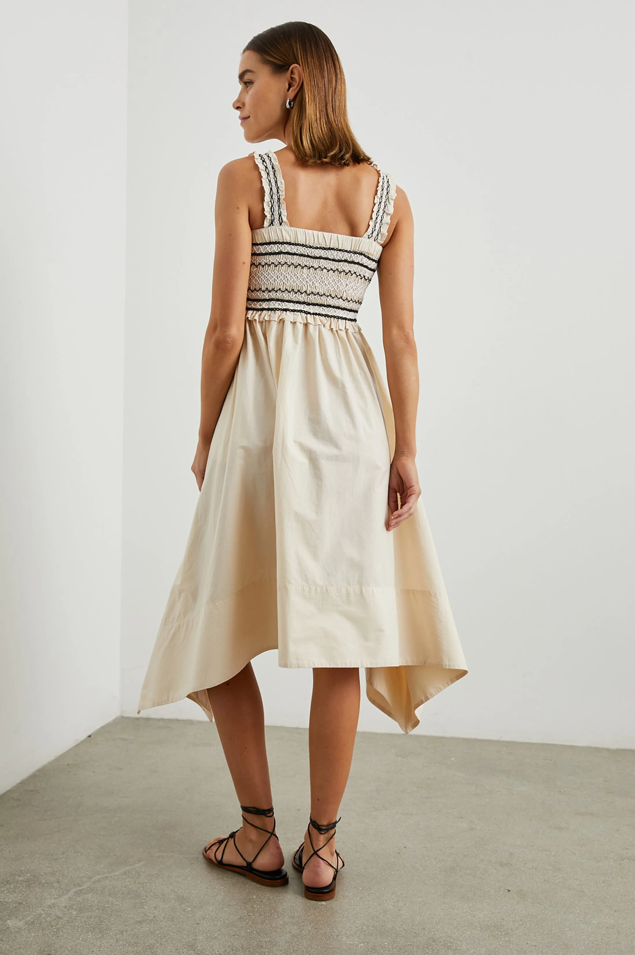 KIRSTEN DRESS - FLAX Rails