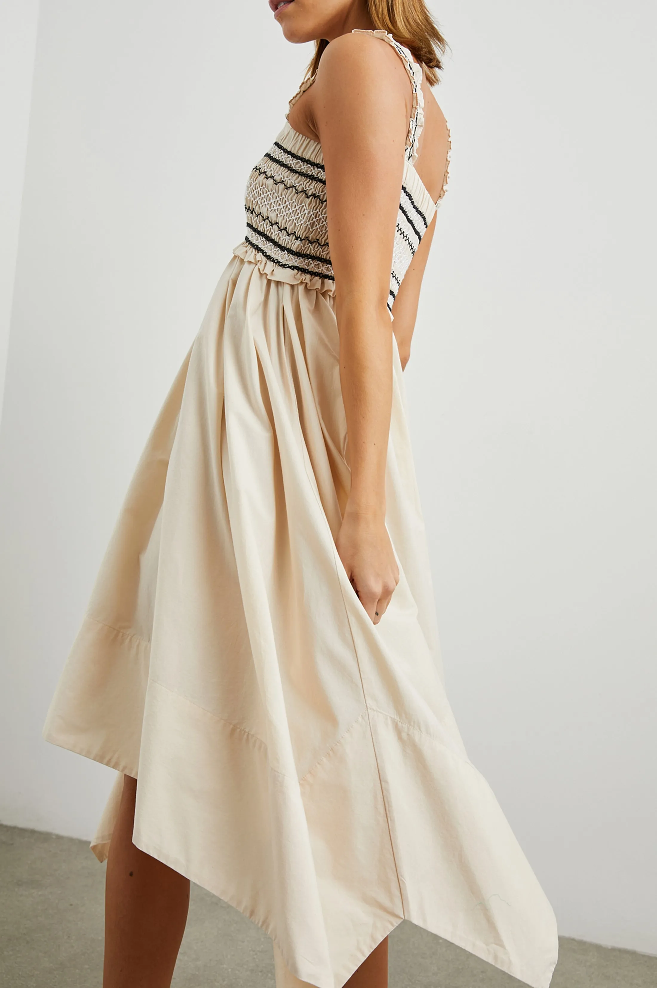 KIRSTEN DRESS - FLAX Rails