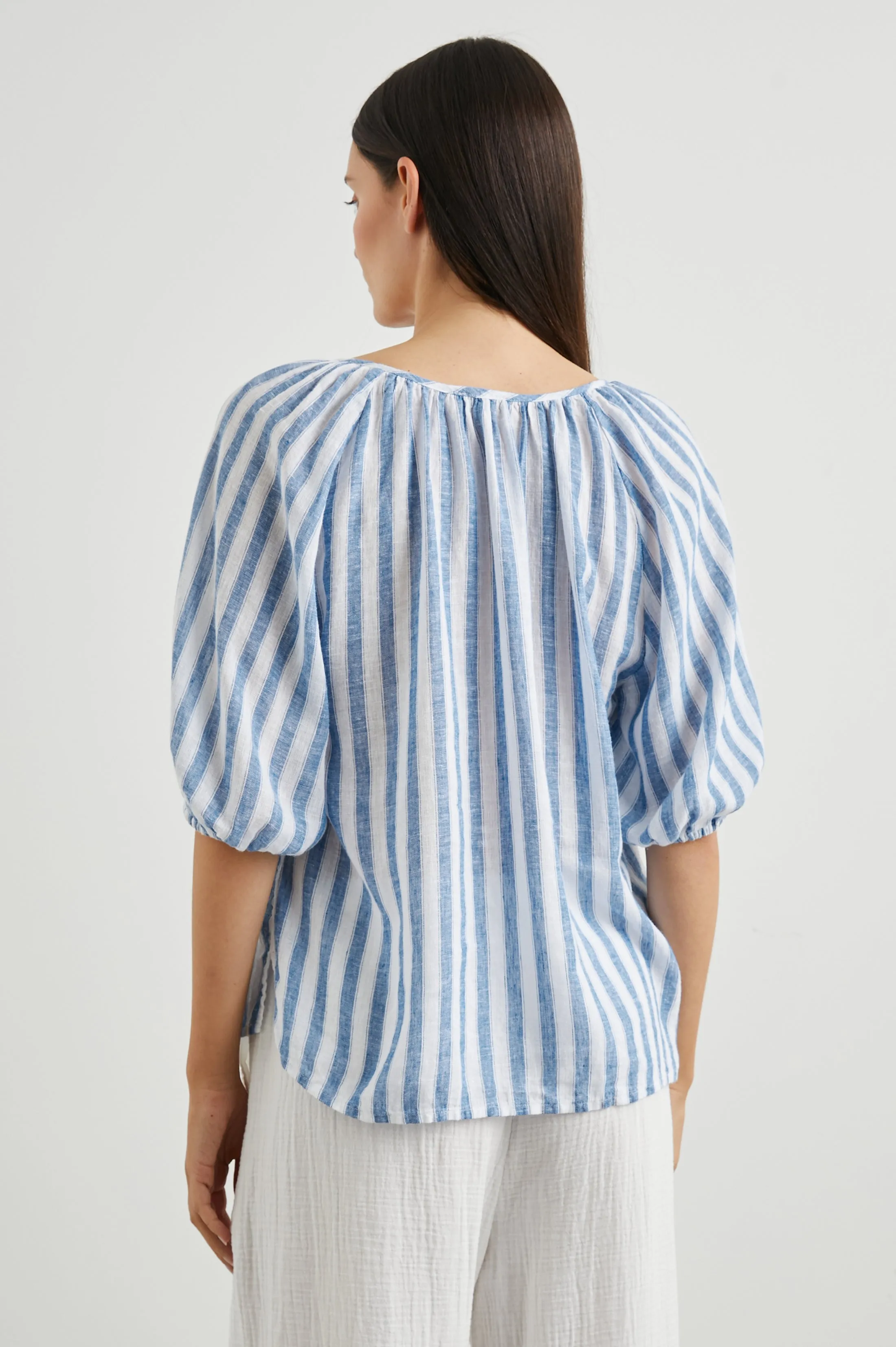 KIRSTIE TOP - CASABLANCA STRIPE Rails