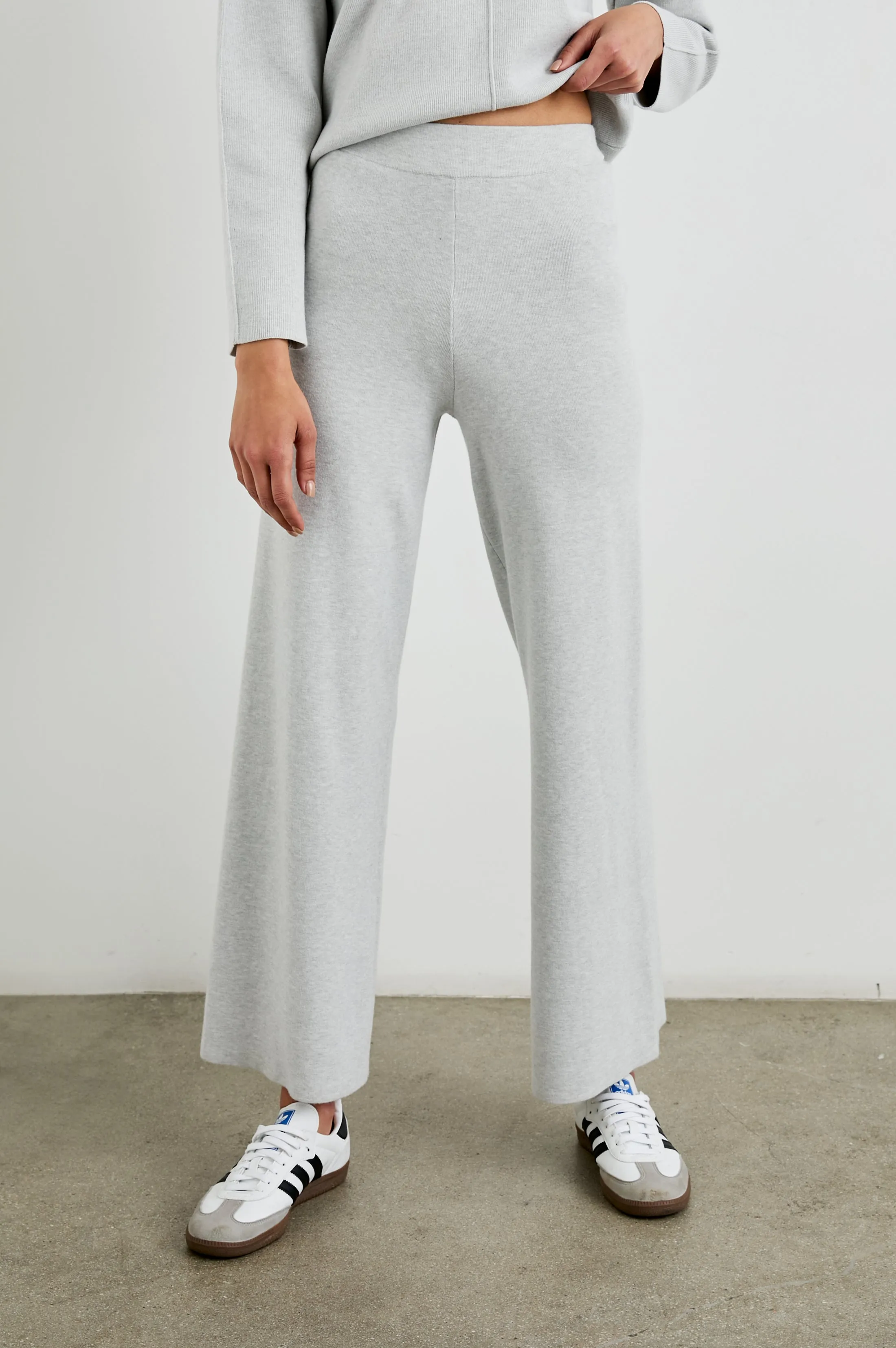KRISTA PANT - LIGHT HEATHER GREY Rails