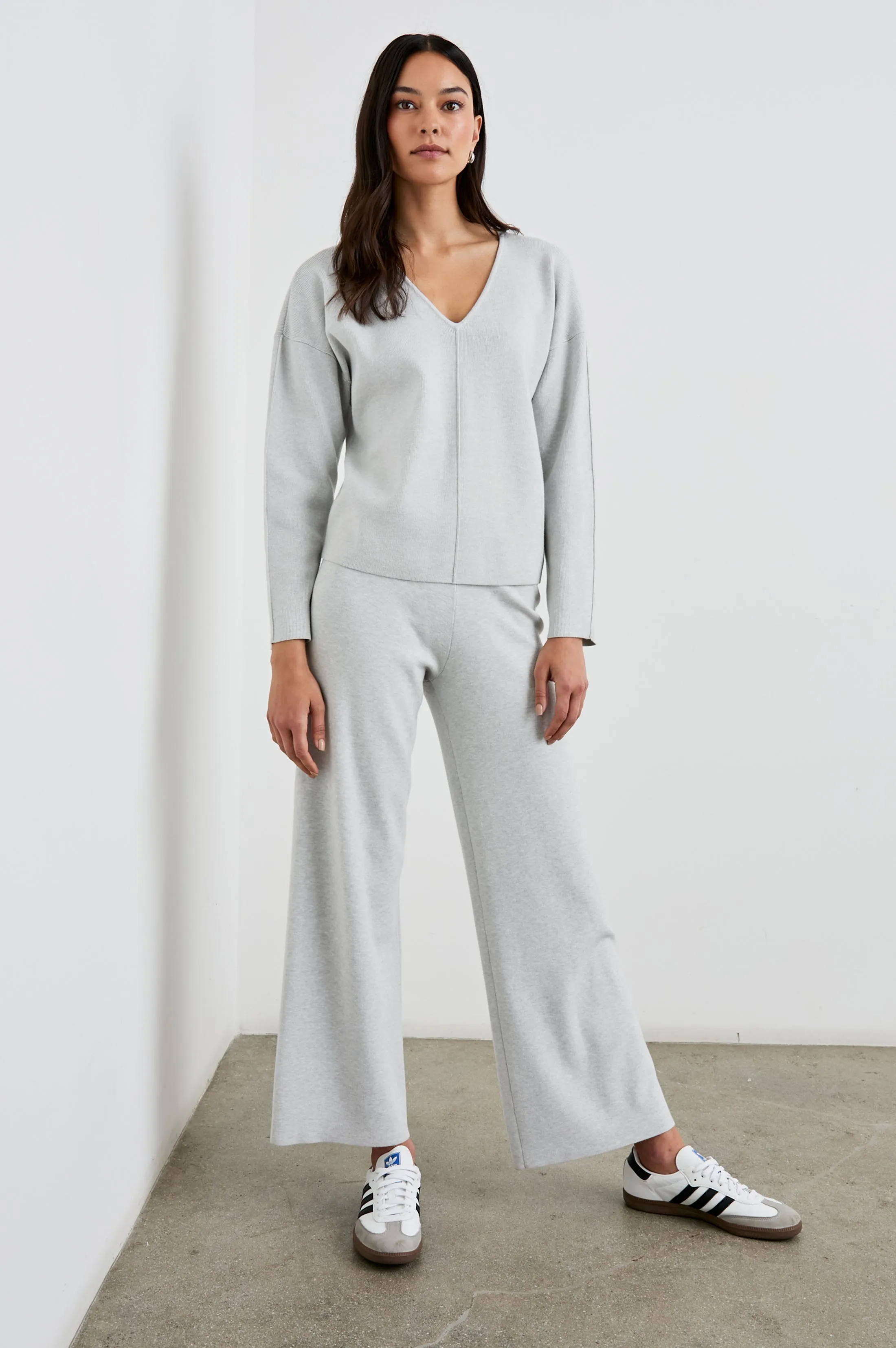 KRISTA PANT - LIGHT HEATHER GREY Rails