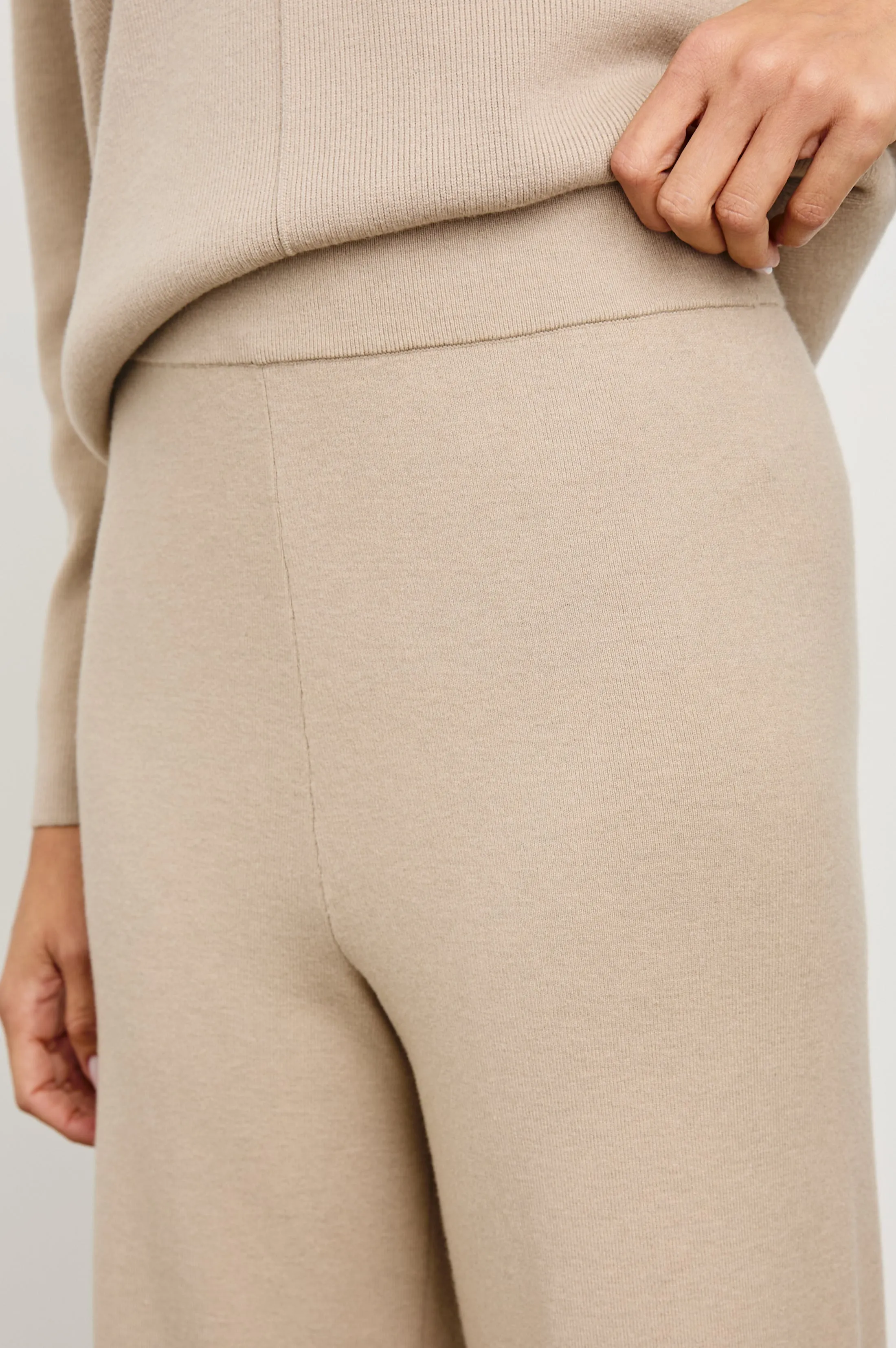 KRISTA PANT - OATMEAL Rails