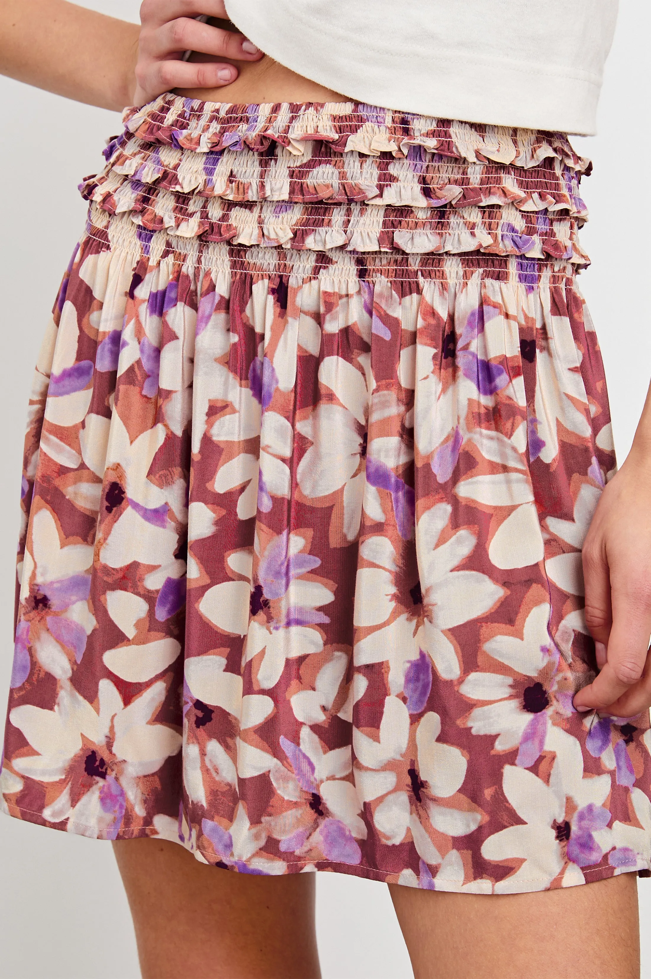KUMI SKIRT - AMARANTH Rails