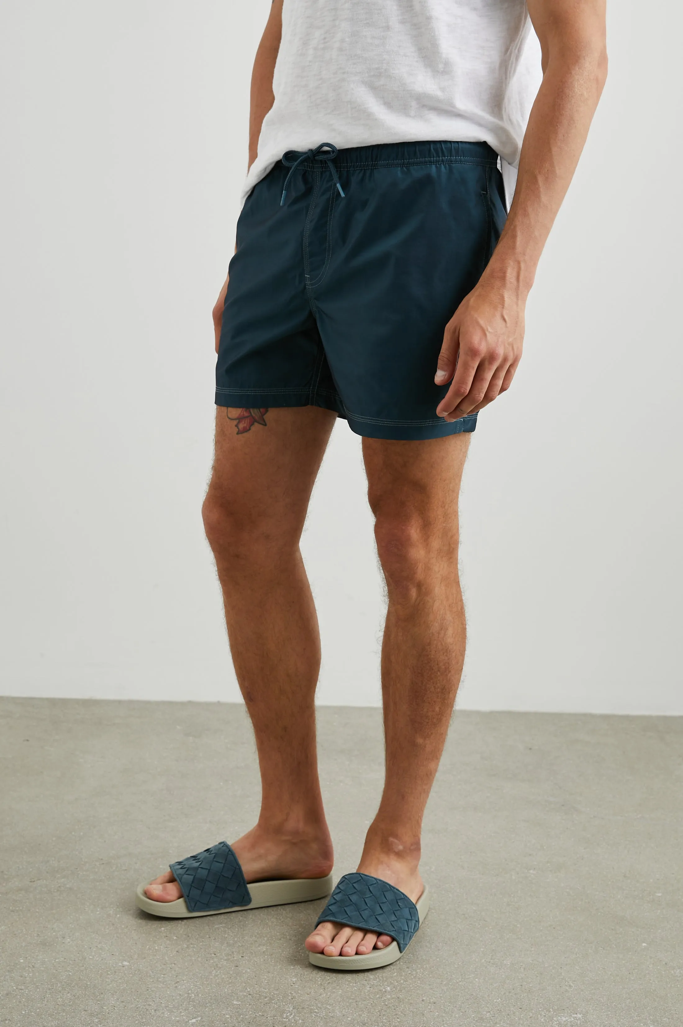 LA BREA SWIM SHORT - DARK AEGEAN Rails
