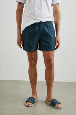LA BREA SWIM SHORT - DARK AEGEAN Rails