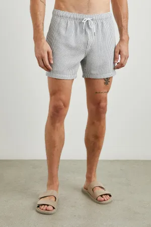 LA BREA SWIM SHORT - FADED SEERSUCKER Rails