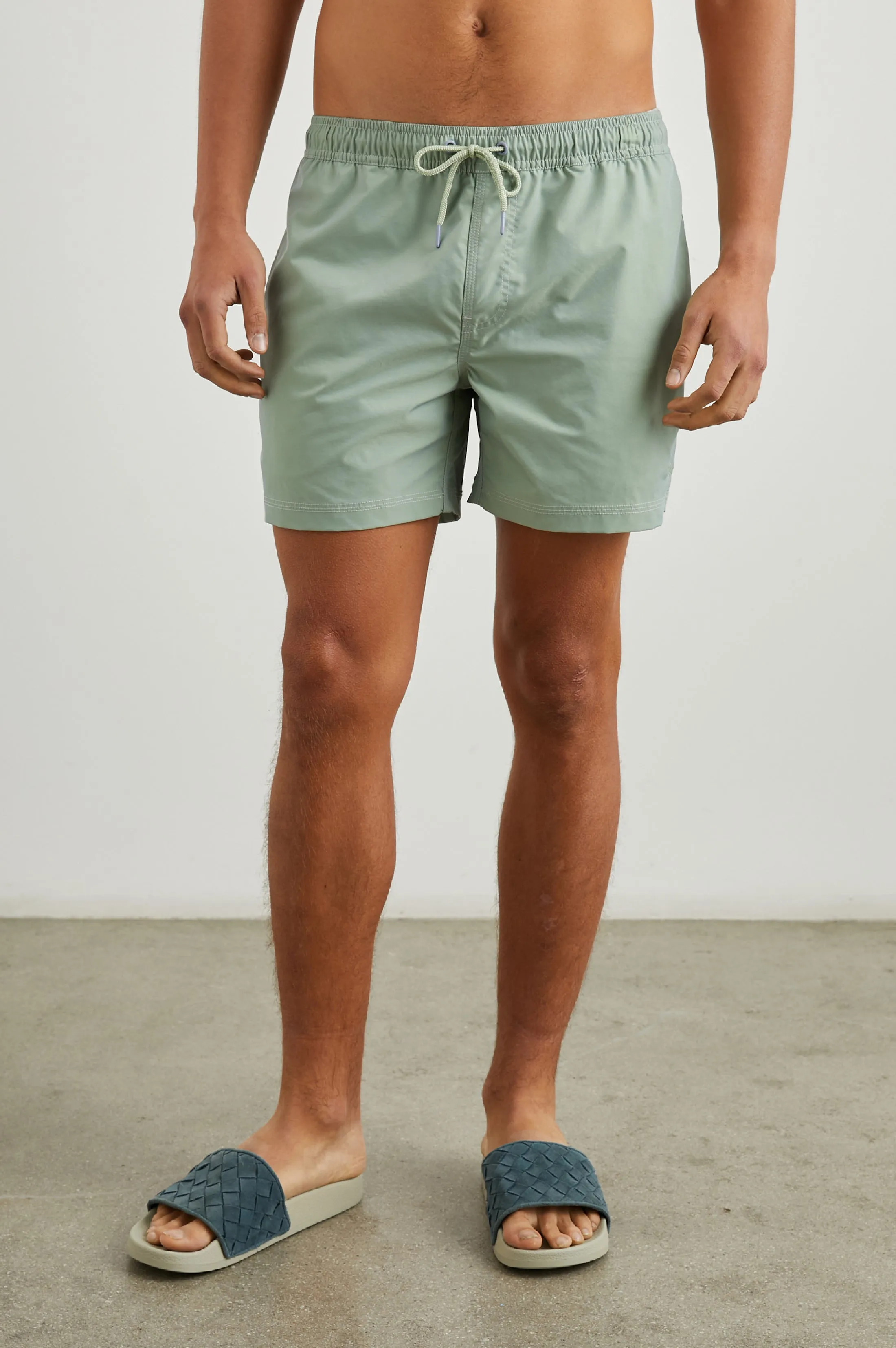 LA BREA SWIM SHORT - TEA LEAF Rails
