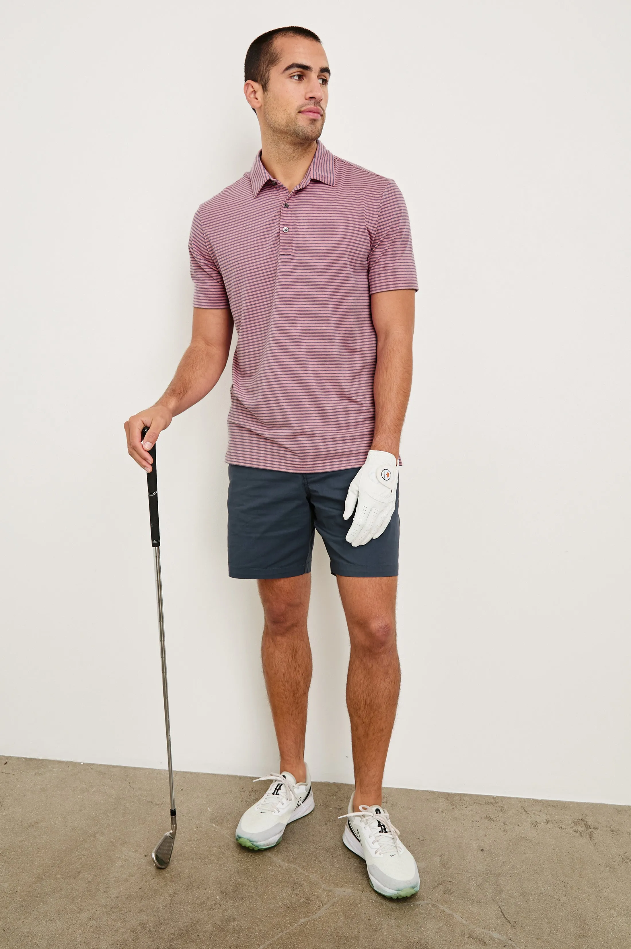 LAGUNA GOLF SHORT - SLATE GREY Rails