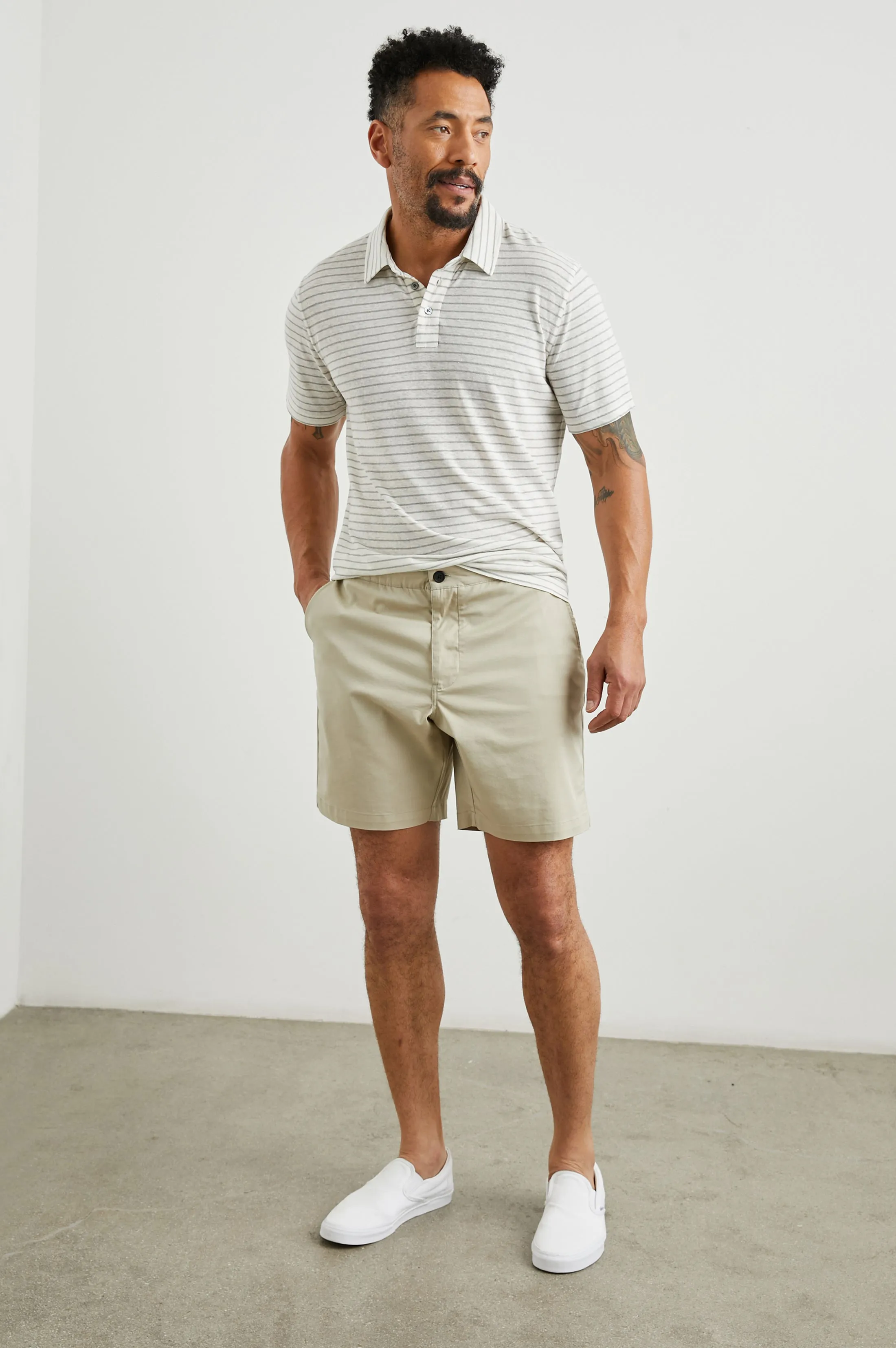 LAGUNA SHORT - HERITAGE KHAKI Rails