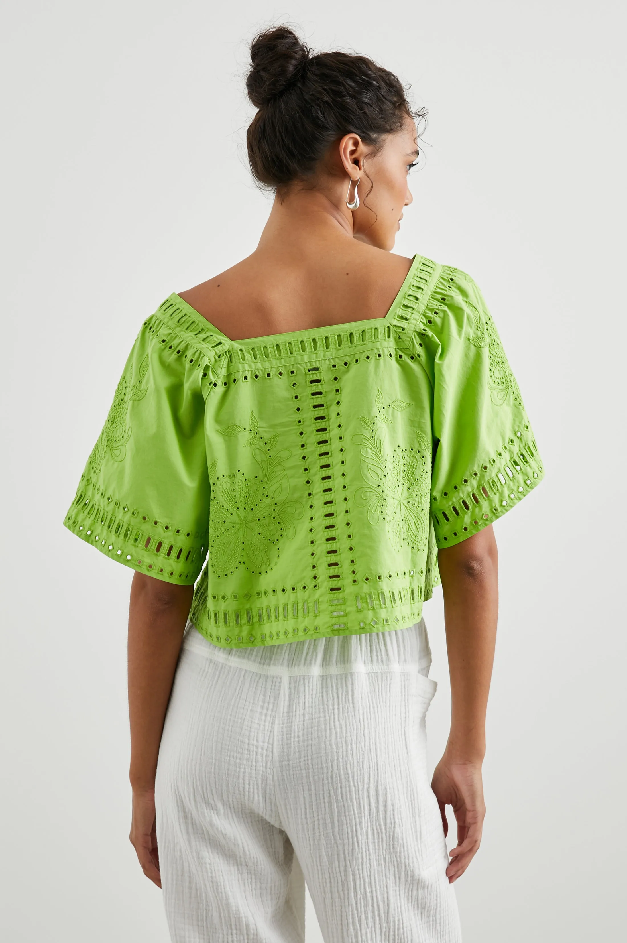 LAINE TOP - ISLAND GREEN Rails