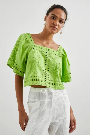 LAINE TOP - ISLAND GREEN Rails