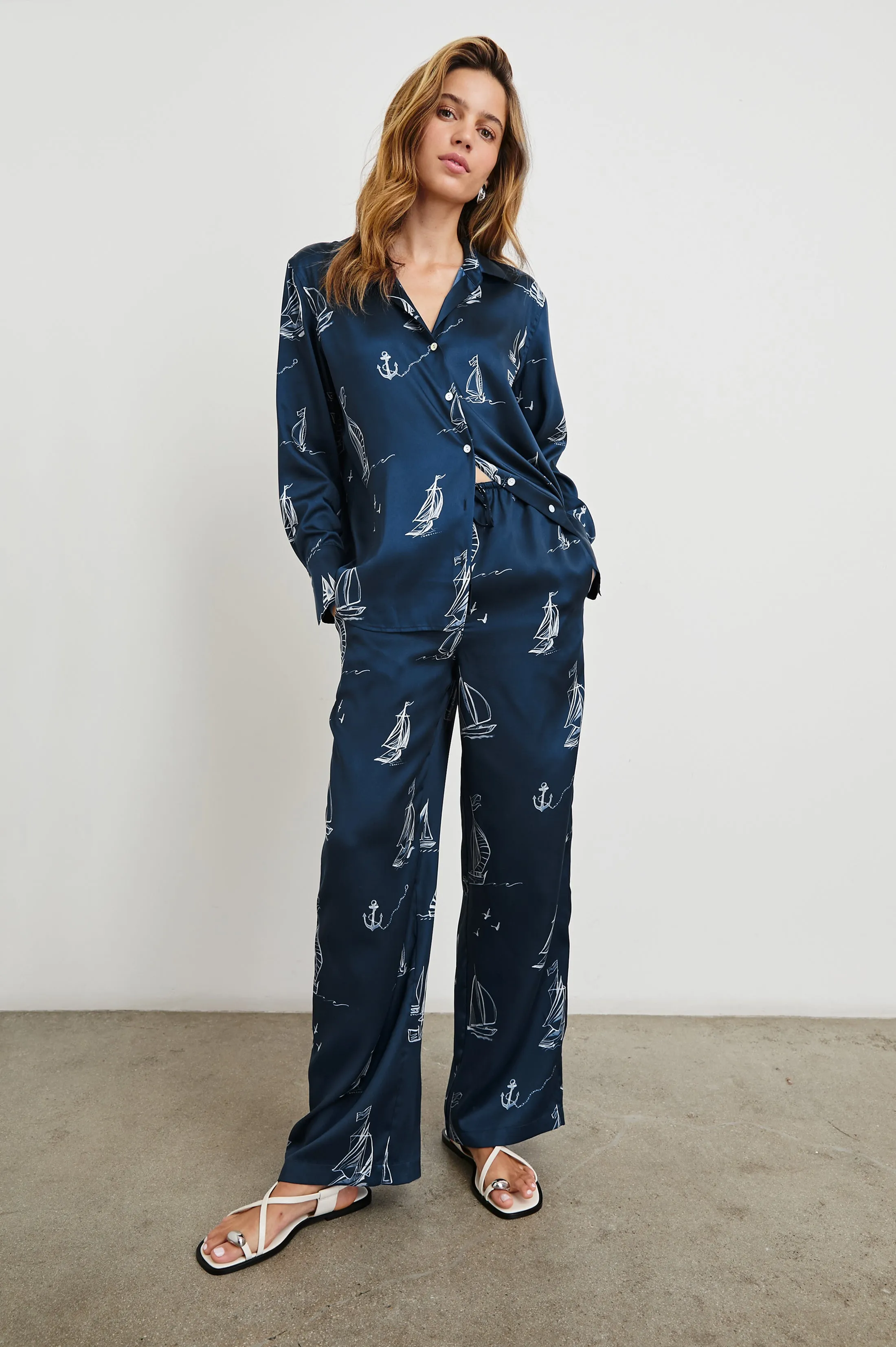 LEDGER SHIRT - SAILBOATS Rails