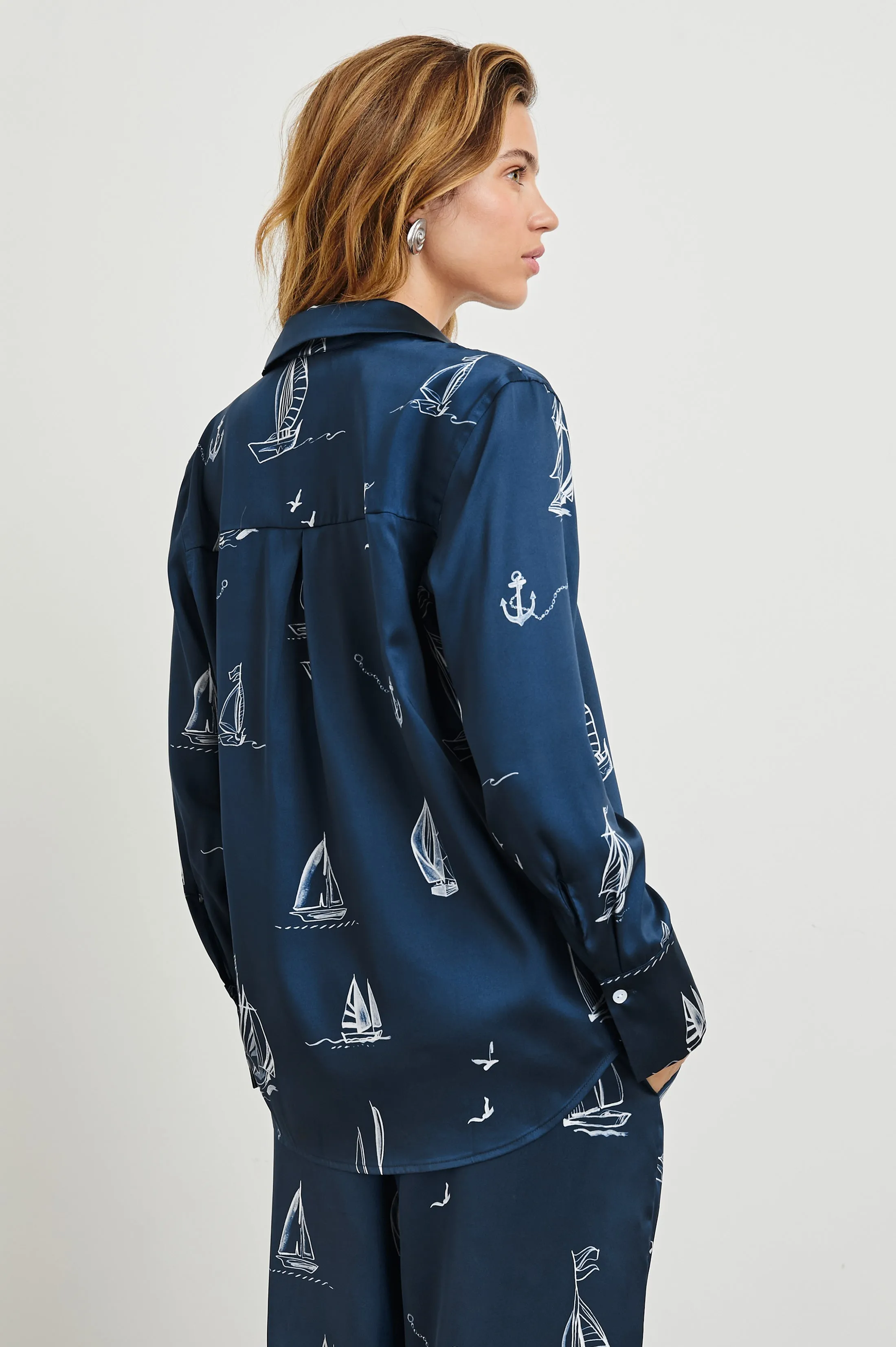 LEDGER SHIRT - SAILBOATS Rails