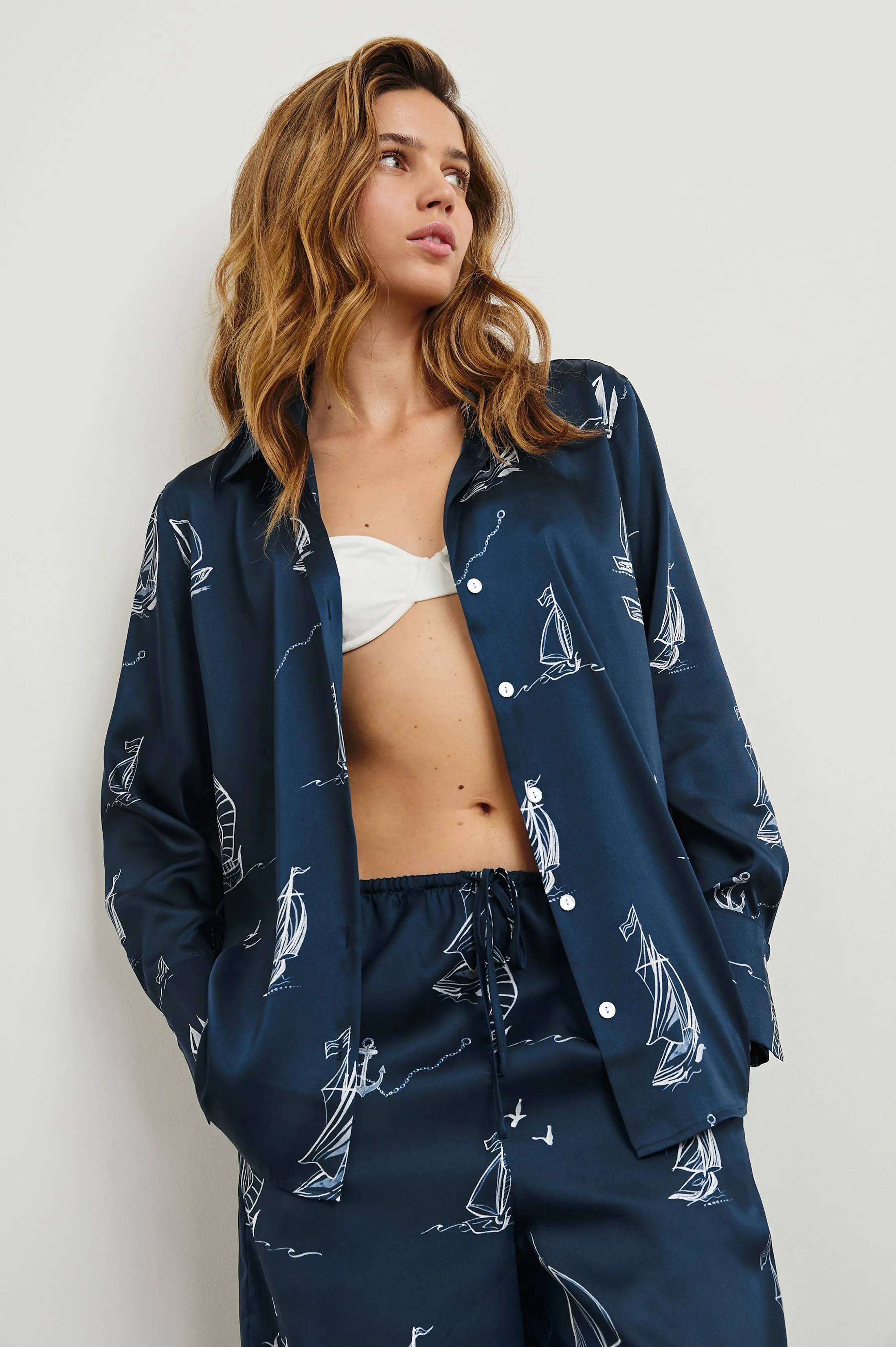 LEDGER SHIRT - SAILBOATS Rails