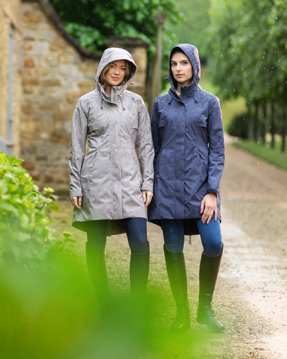 LeMieux Womens Grace Long Rain Jacket