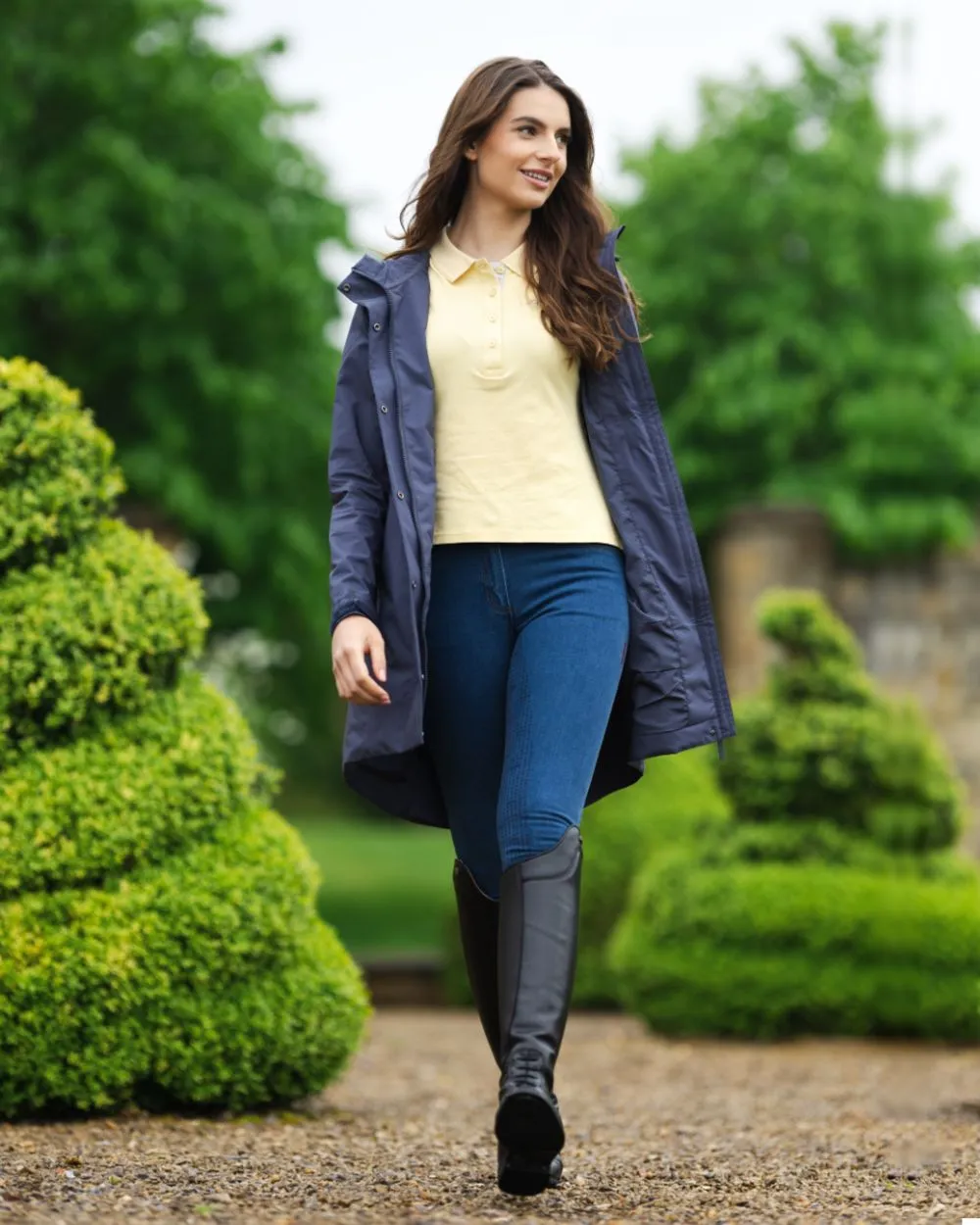 LeMieux Womens Grace Long Rain Jacket