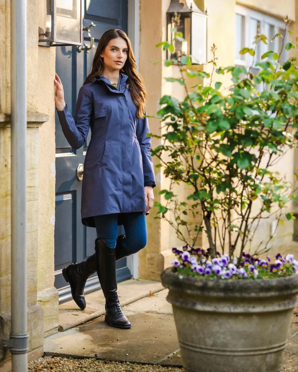 LeMieux Womens Grace Long Rain Jacket
