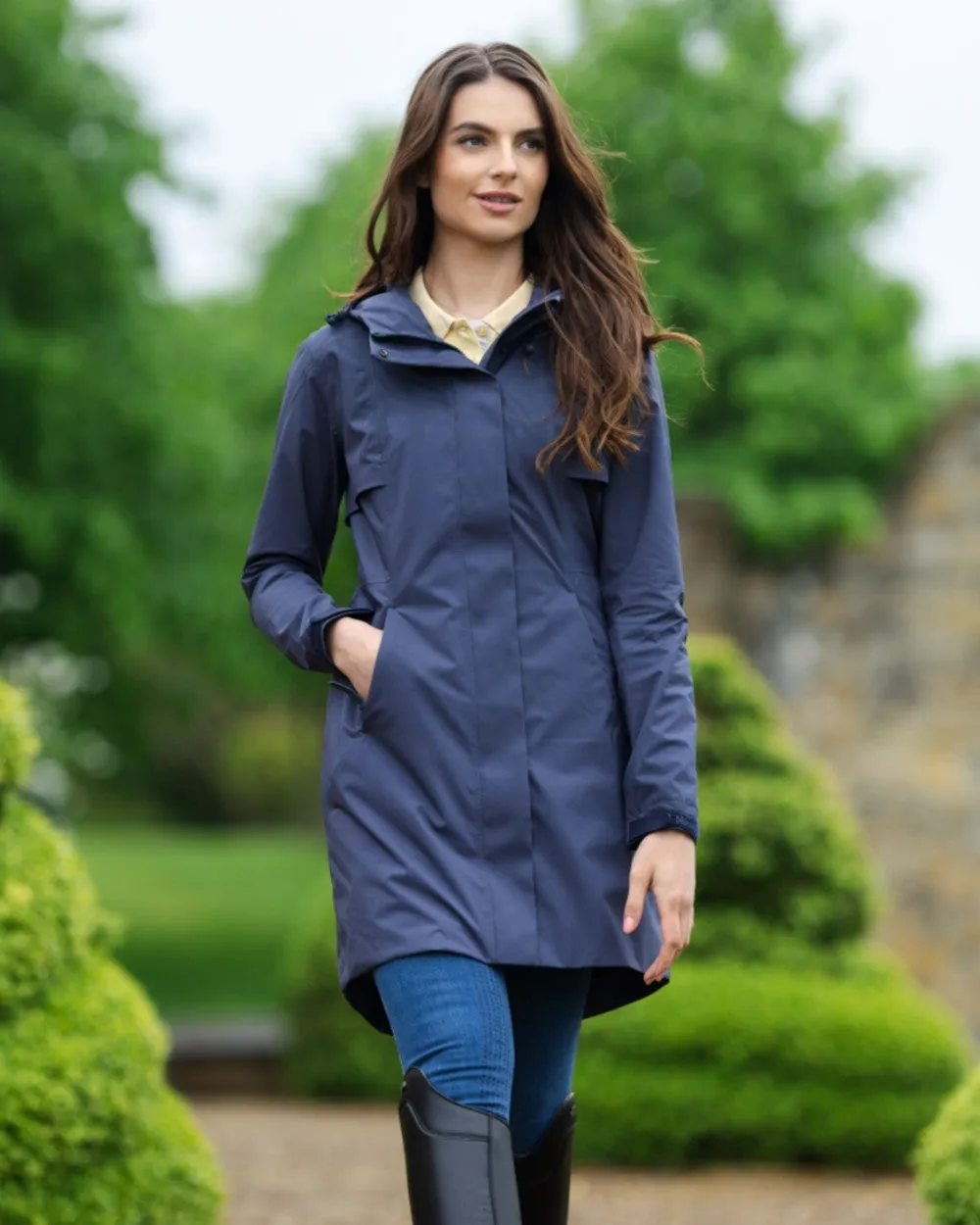 LeMieux Womens Grace Long Rain Jacket